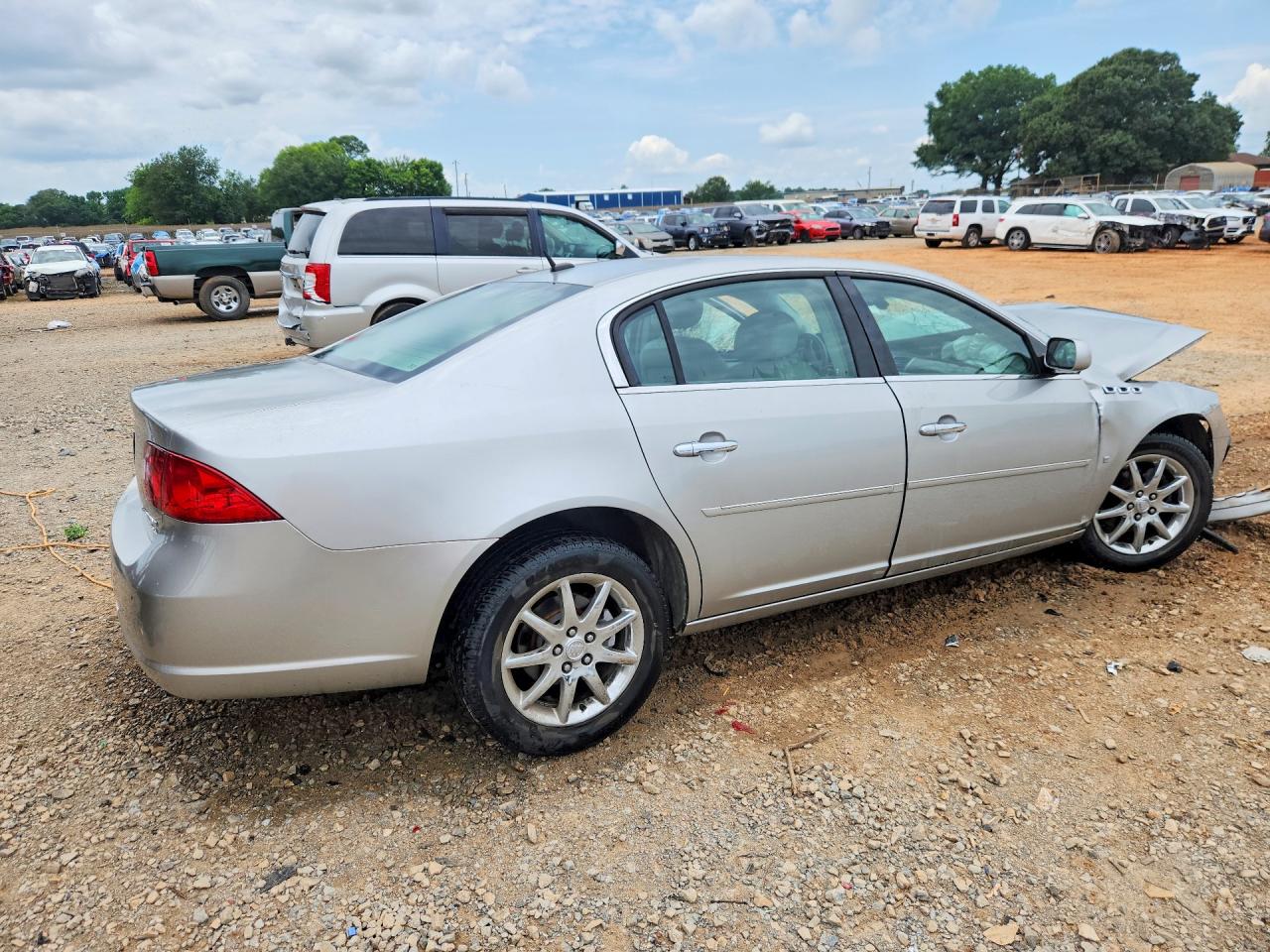 2007 Buick Lucerne Cxl Silver vin: 1G4HD57257U225749