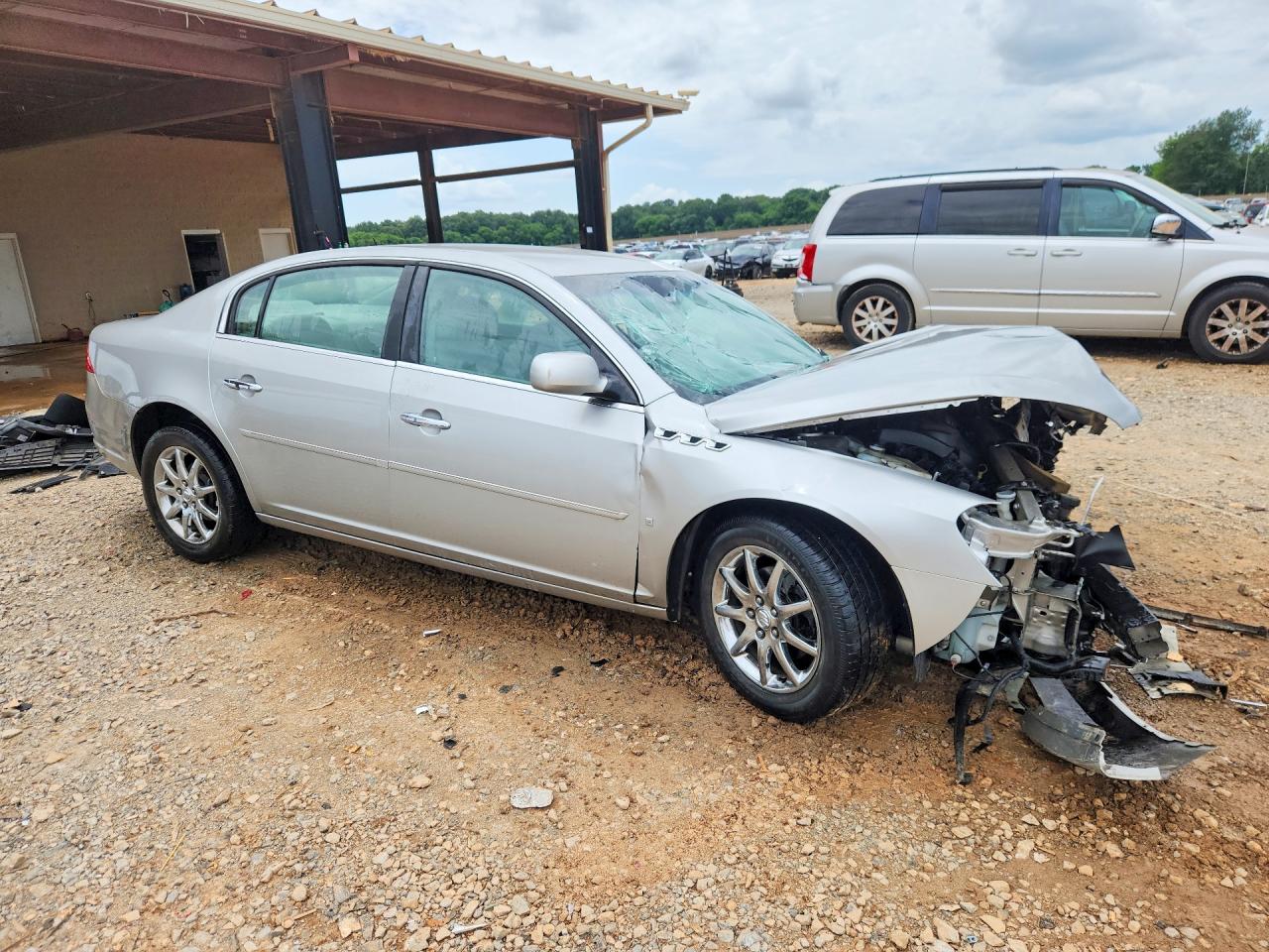 2007 Buick Lucerne Cxl Silver vin: 1G4HD57257U225749
