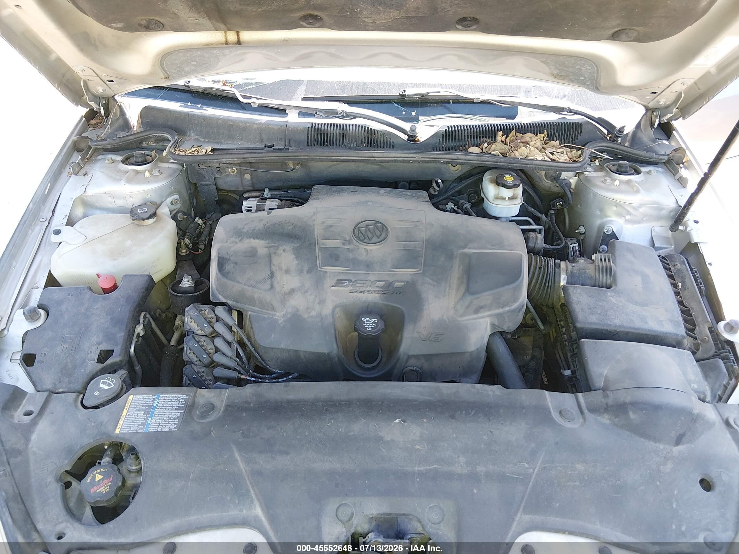 2007 Buick Lucerne Cxl Silver vin: 1G4HD57257U229767