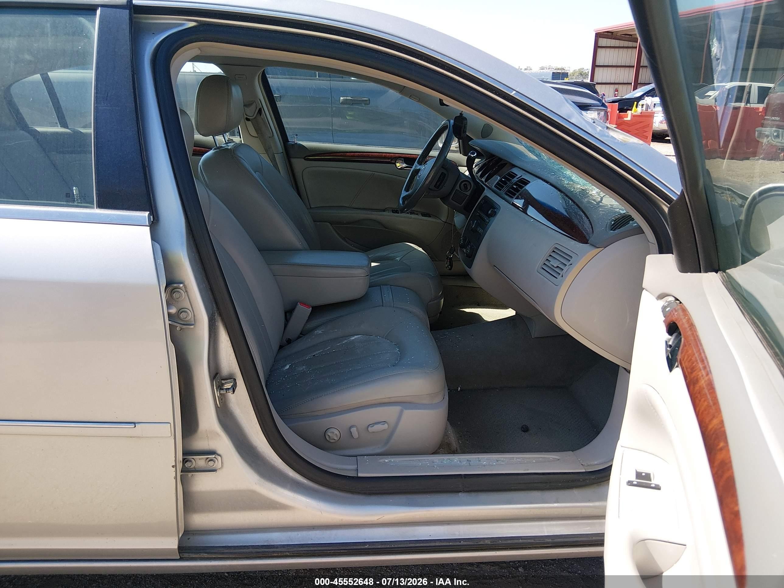 2007 Buick Lucerne Cxl Silver vin: 1G4HD57257U229767