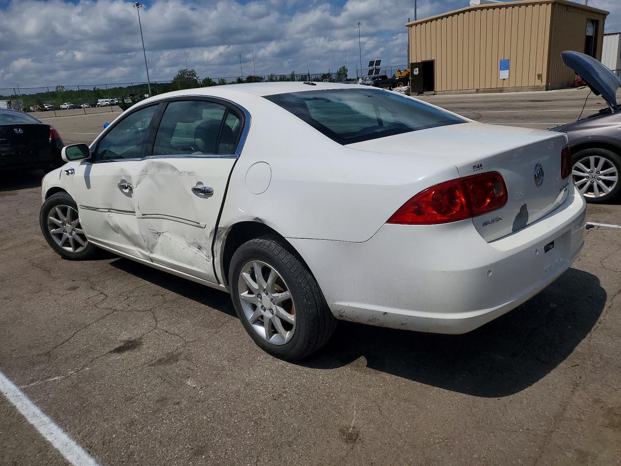 2008 Buick Lucerne Cxl Белый vin: 1G4HD57258U106262