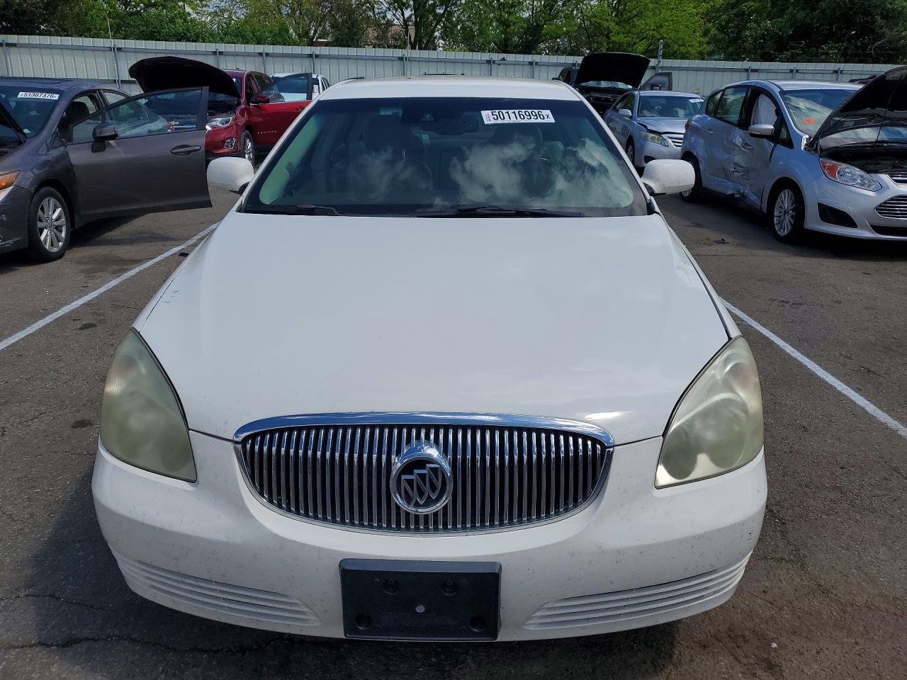 2008 Buick Lucerne Cxl Белый vin: 1G4HD57258U106262