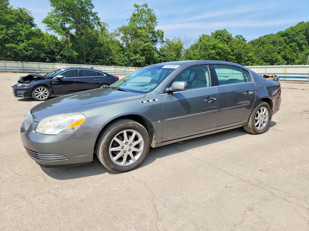 2008 Buick Lucerne Cxl Gray vin: 1G4HD57258U128102