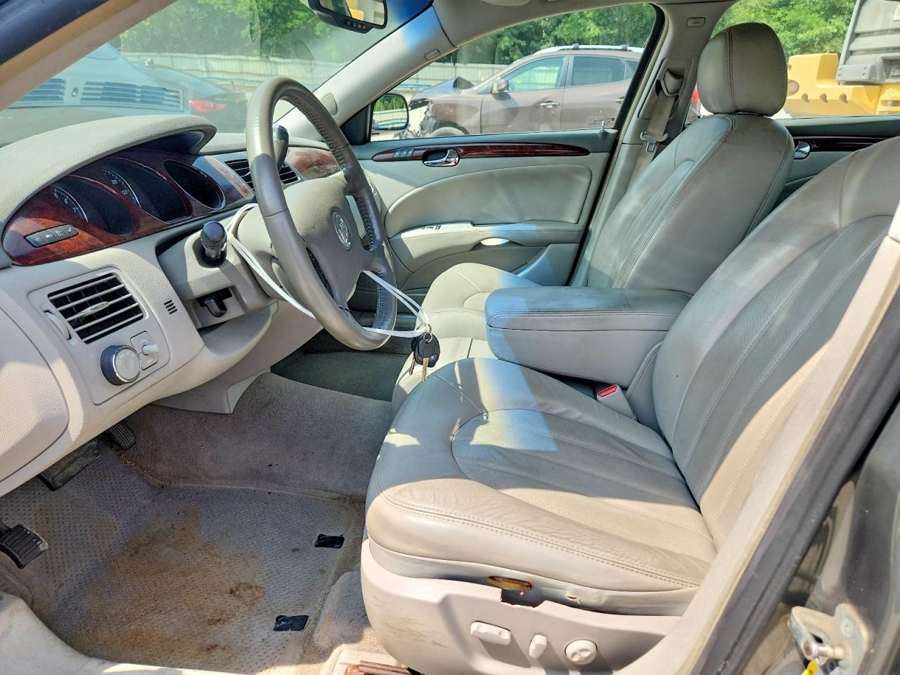2008 Buick Lucerne Cxl Серый vin: 1G4HD57258U128102