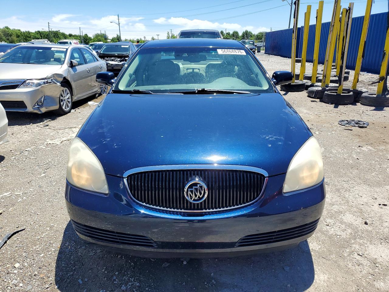 2008 Buick Lucerne Cxl Синий vin: 1G4HD57258U134143
