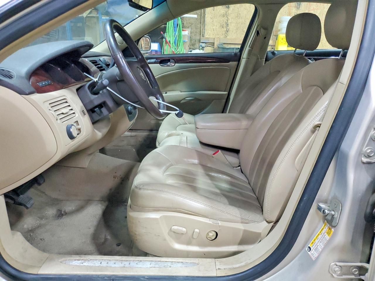 2008 Buick Lucerne Cxl Beige vin: 1G4HD57258U171001
