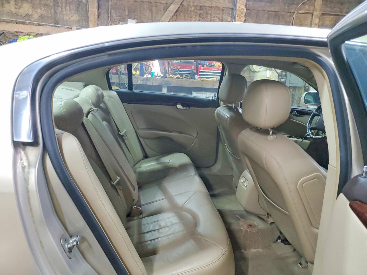 2008 Buick Lucerne Cxl Beige vin: 1G4HD57258U171001