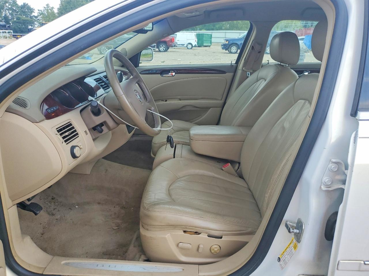 2006 Buick Lucerne Cxl White vin: 1G4HD57266U172848