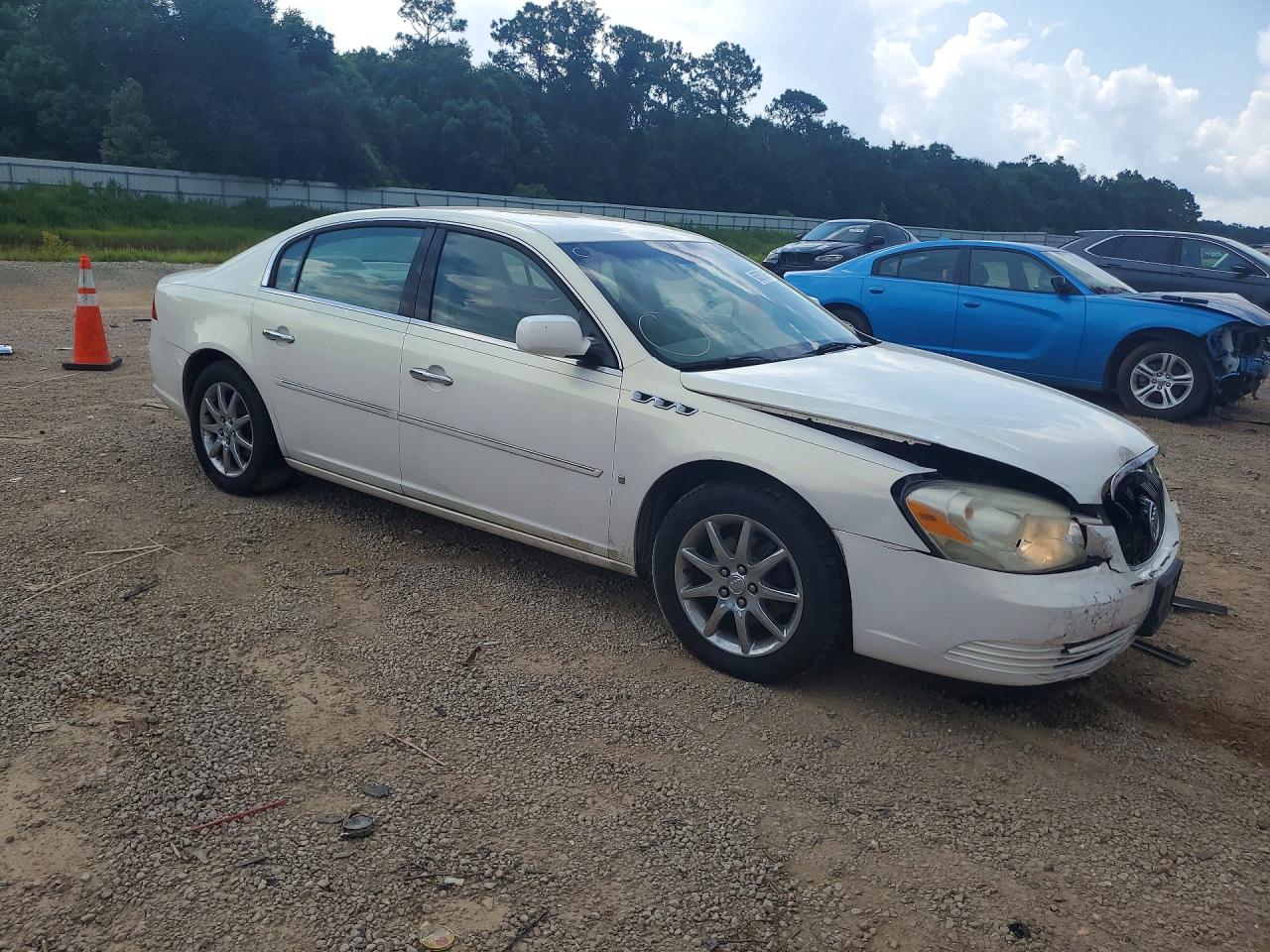 2006 Buick Lucerne Cxl White vin: 1G4HD57266U172848