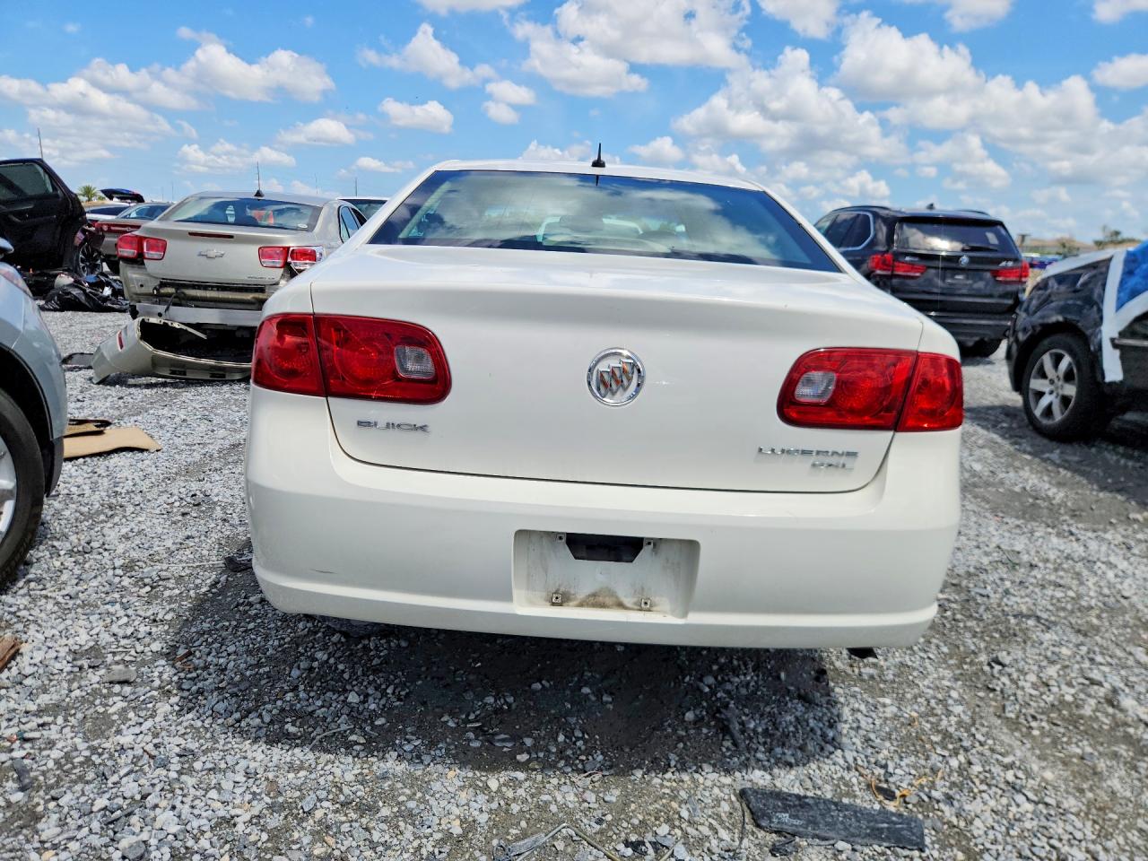 2006 Buick Lucerne Cxl White vin: 1G4HD57266U209431