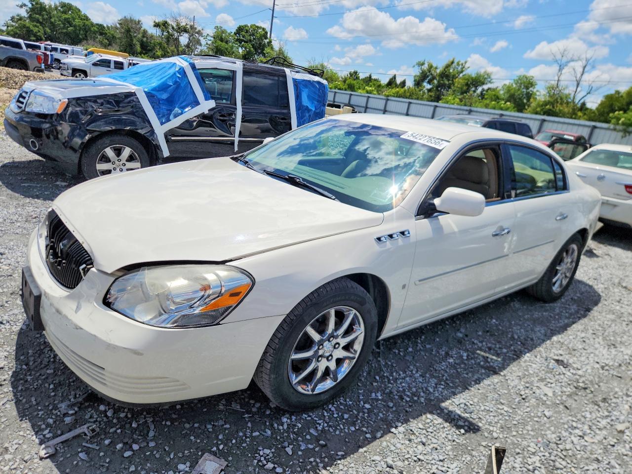2006 Buick Lucerne Cxl White vin: 1G4HD57266U209431