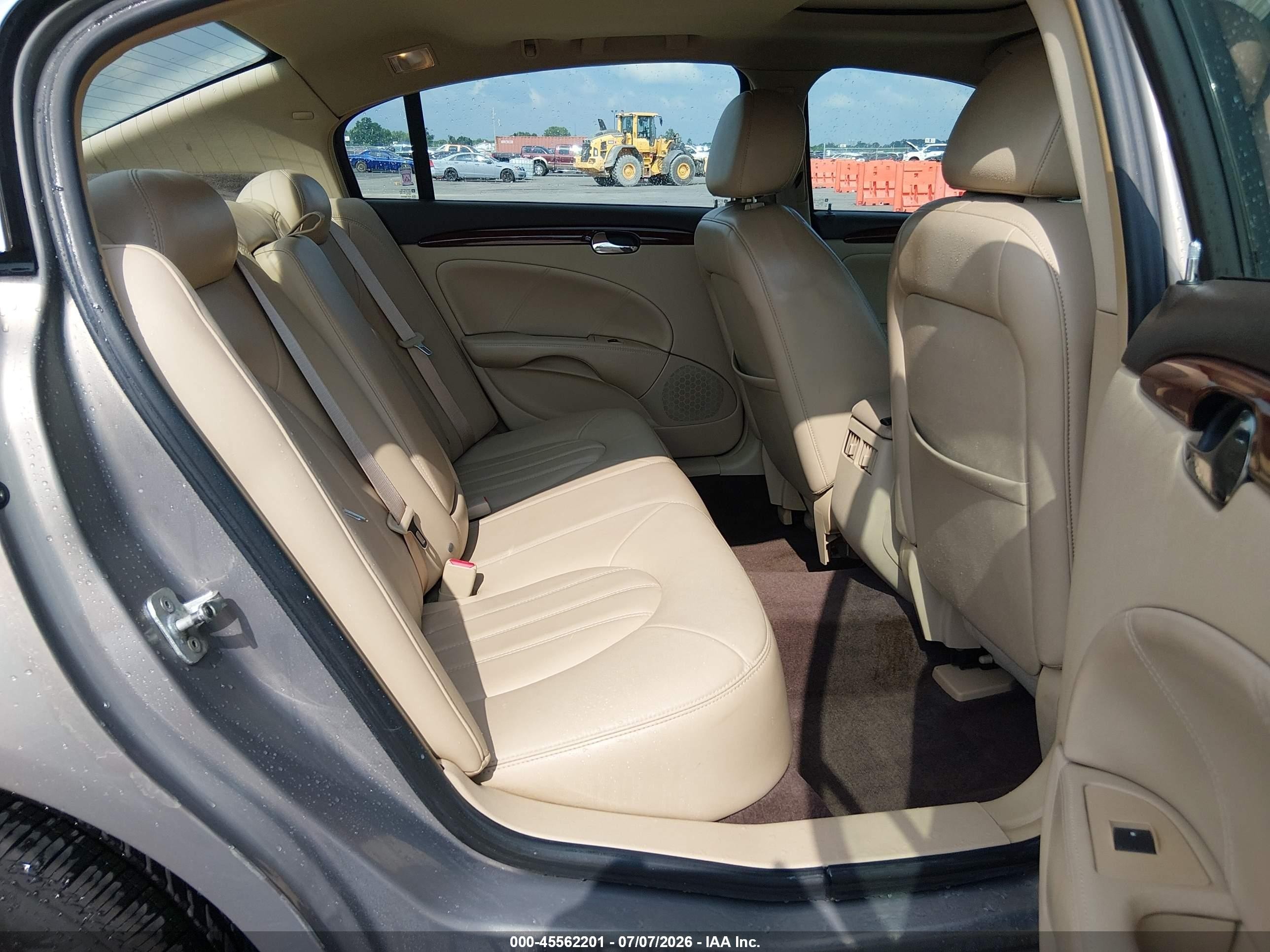 2007 Buick Lucerne Cxl Бежевый vin: 1G4HD57267U159728
