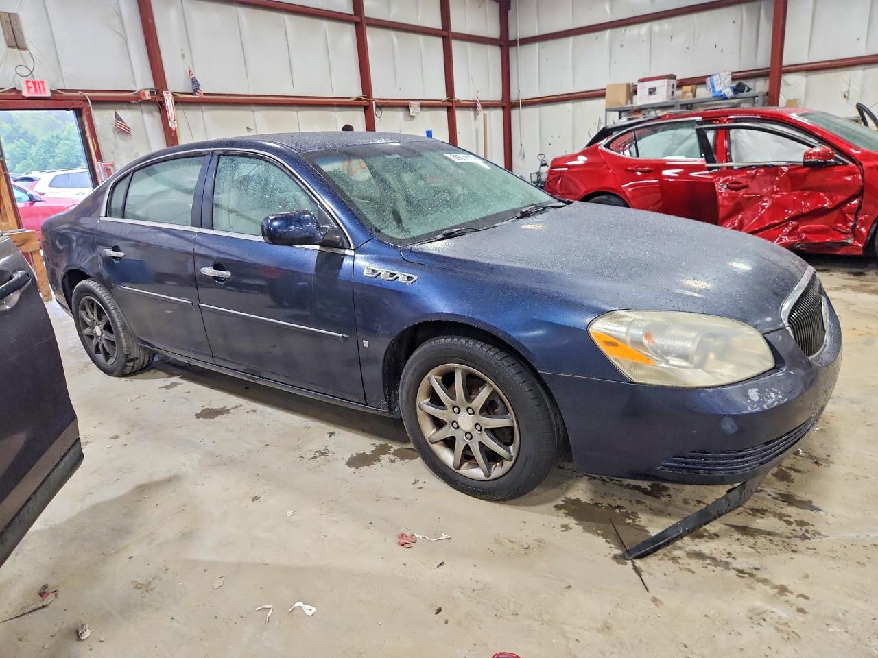 2007 Buick Lucerne Cxl Blue vin: 1G4HD57267U170874