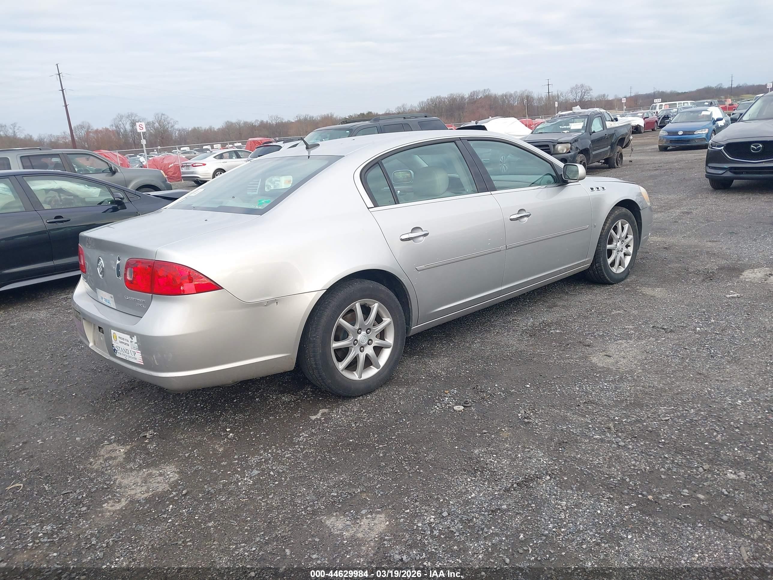 2008 Buick Lucerne Cxl Silver vin: 1G4HD57268U115505