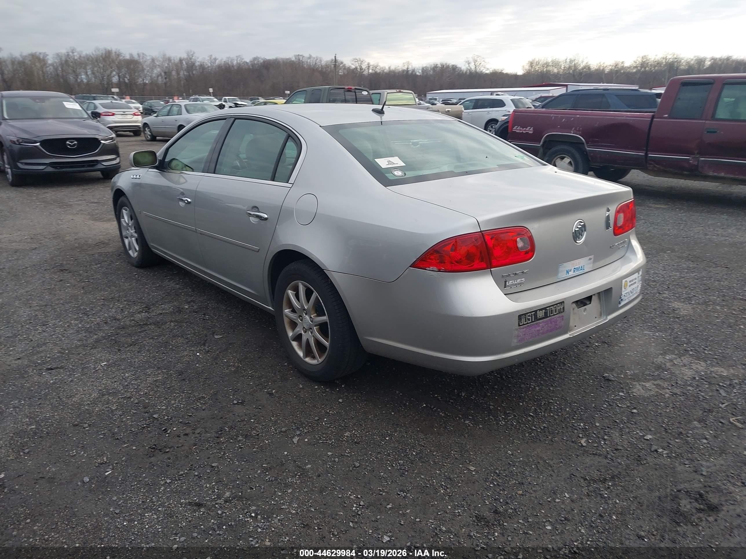 2008 Buick Lucerne Cxl Silver vin: 1G4HD57268U115505