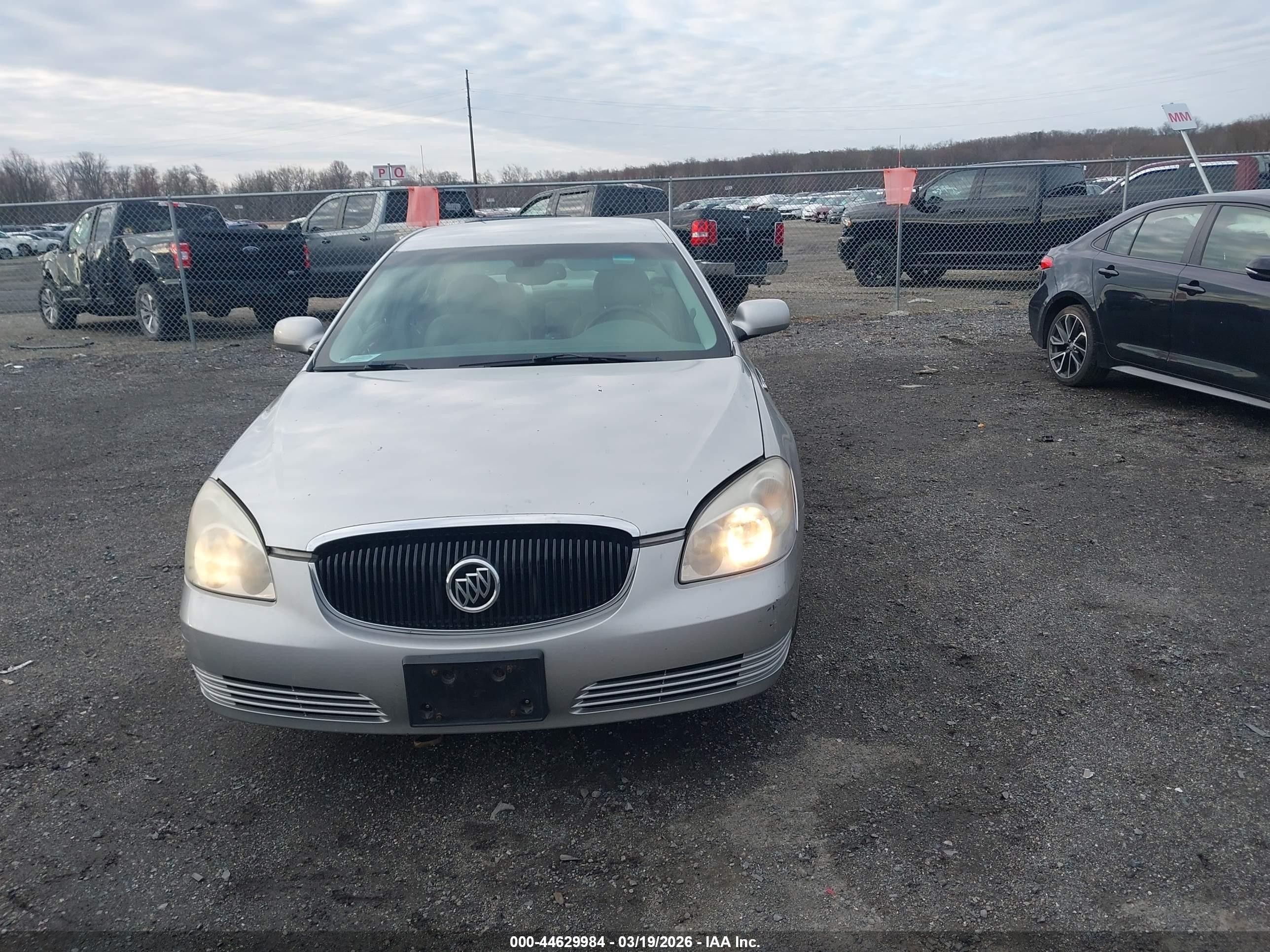 2008 Buick Lucerne Cxl Silver vin: 1G4HD57268U115505