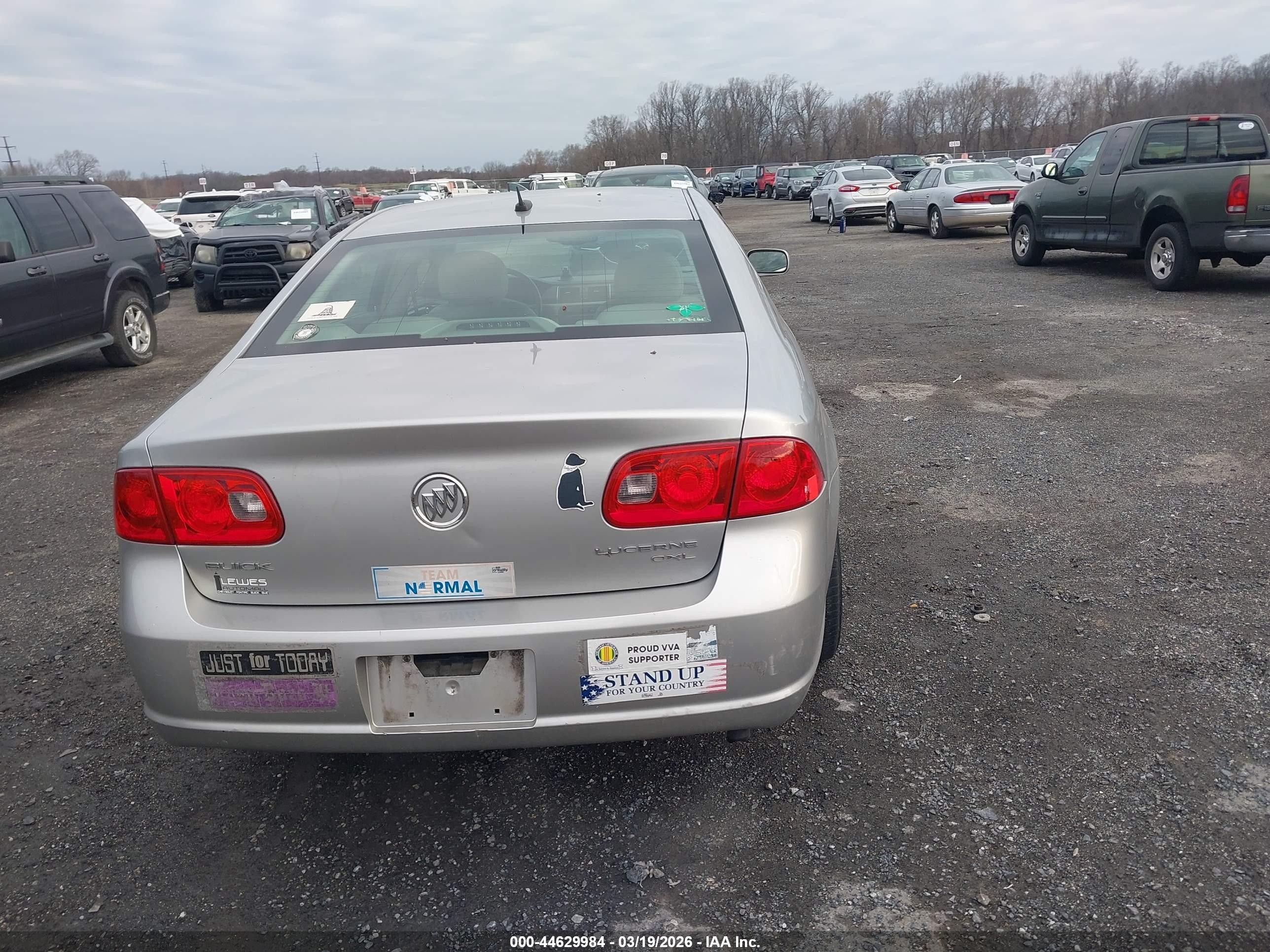 2008 Buick Lucerne Cxl Silver vin: 1G4HD57268U115505