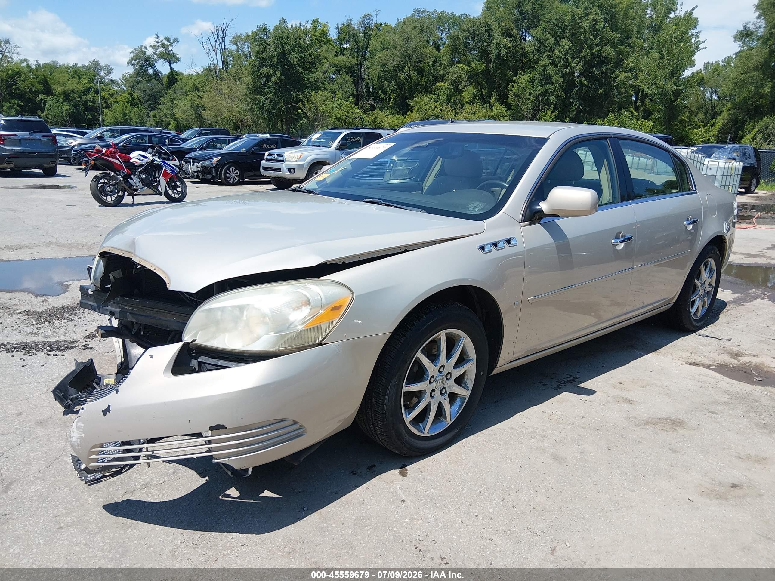 2008 Buick Lucerne Cxl Gold vin: 1G4HD57268U117528