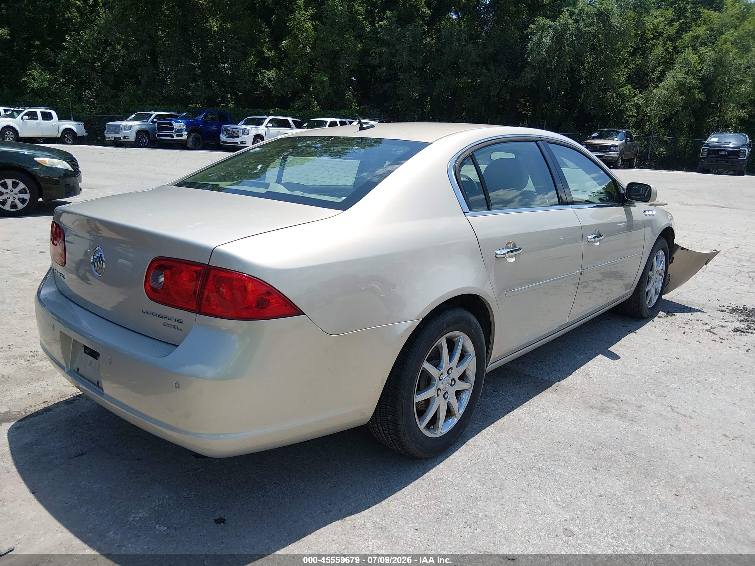 2008 Buick Lucerne Cxl Gold vin: 1G4HD57268U117528