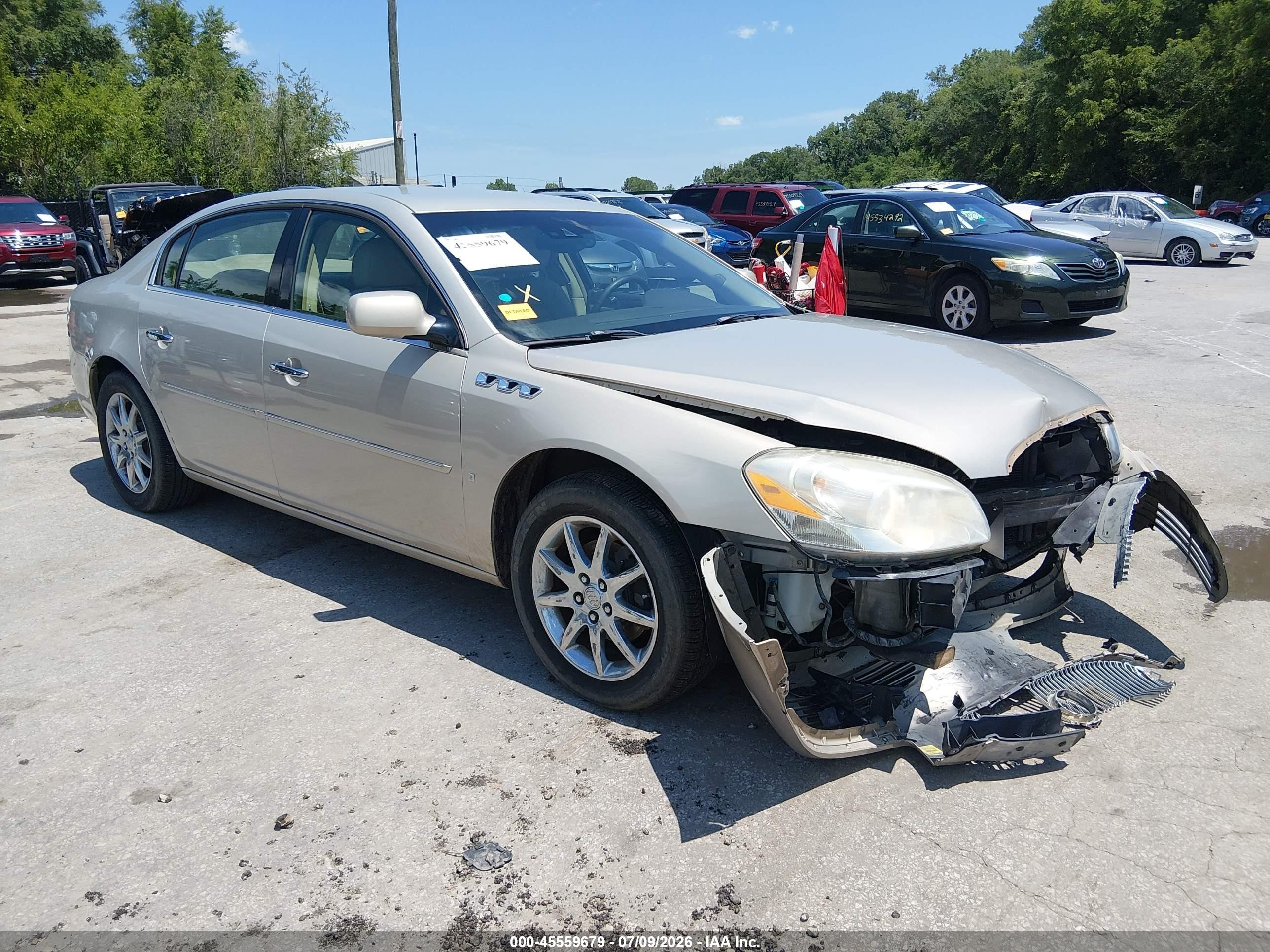 2008 Buick Lucerne Cxl Gold vin: 1G4HD57268U117528