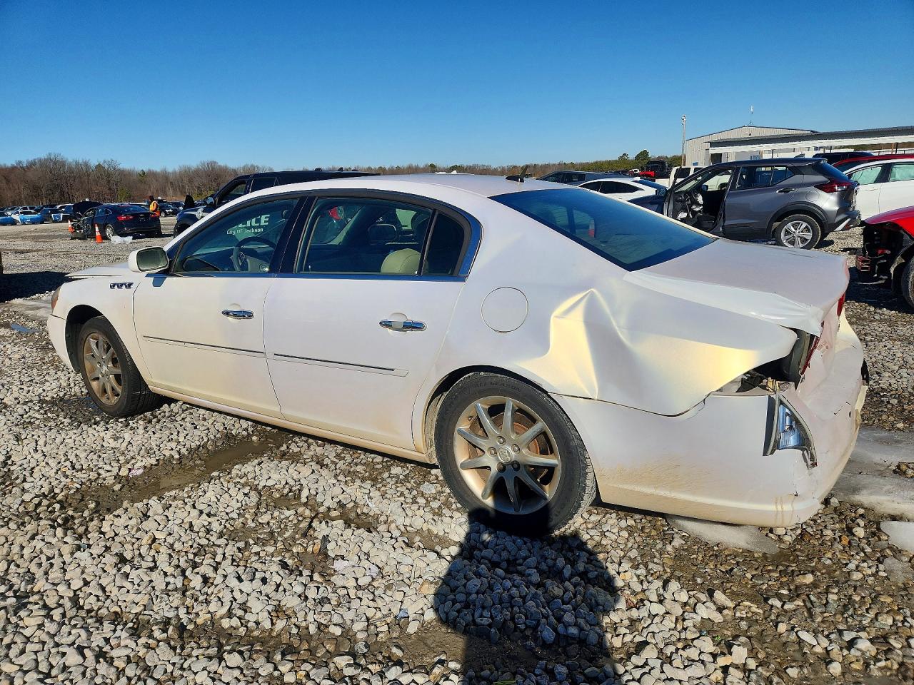 2006 Buick Lucerne Cxl White vin: 1G4HD57276U131757