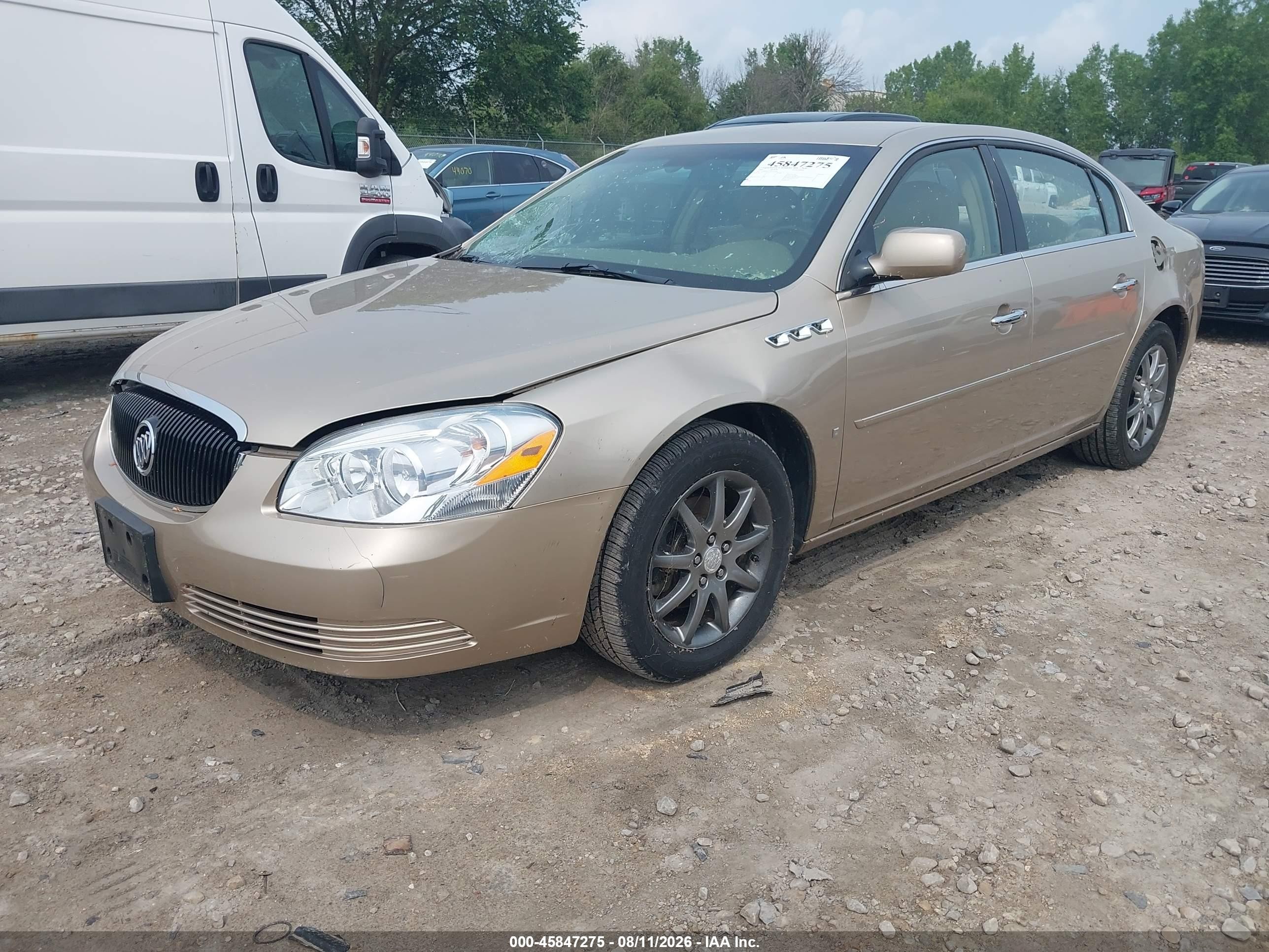 2006 Buick Lucerne Cxl Gold vin: 1G4HD57276U132830
