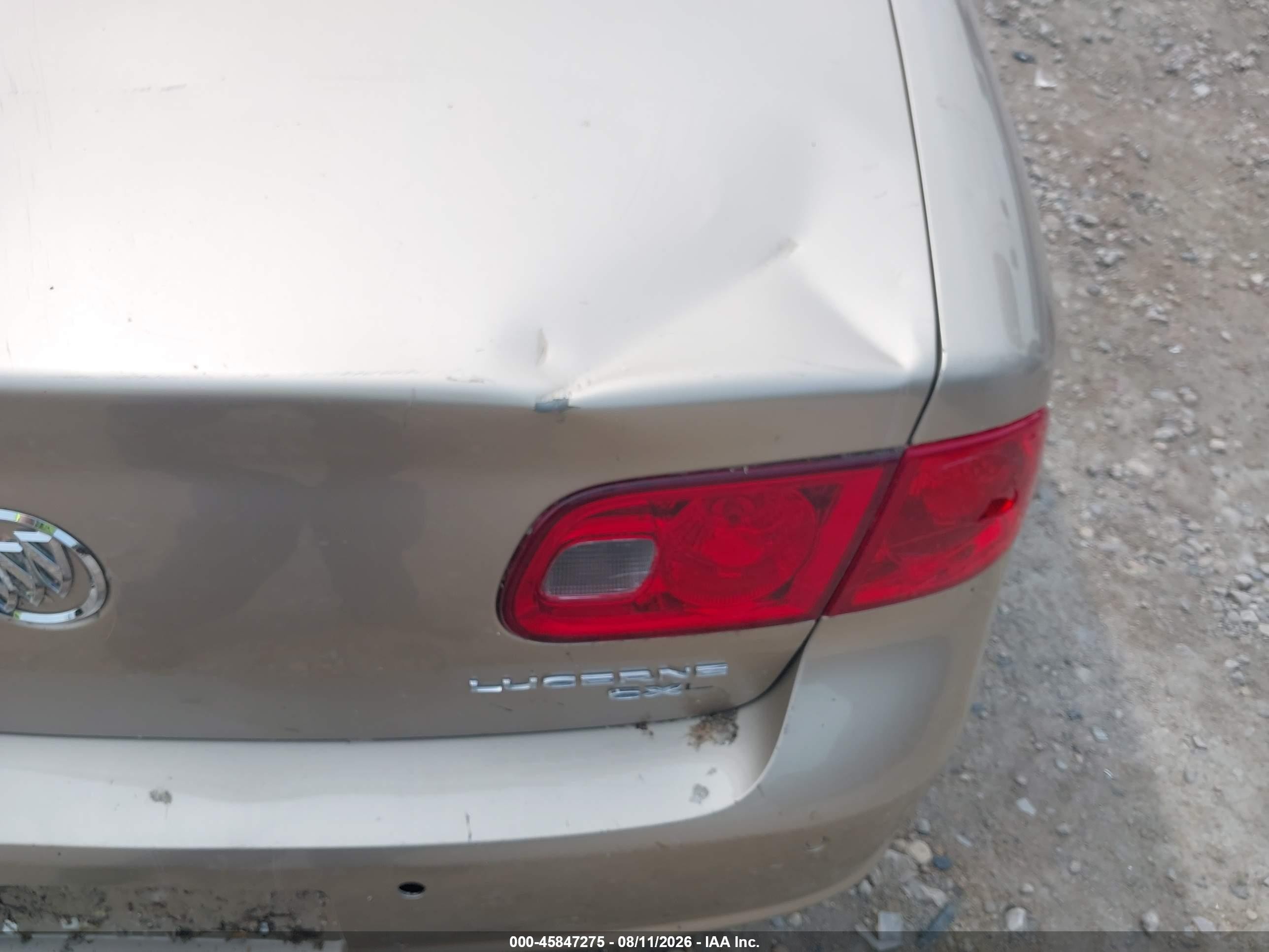 2006 Buick Lucerne Cxl Gold vin: 1G4HD57276U132830