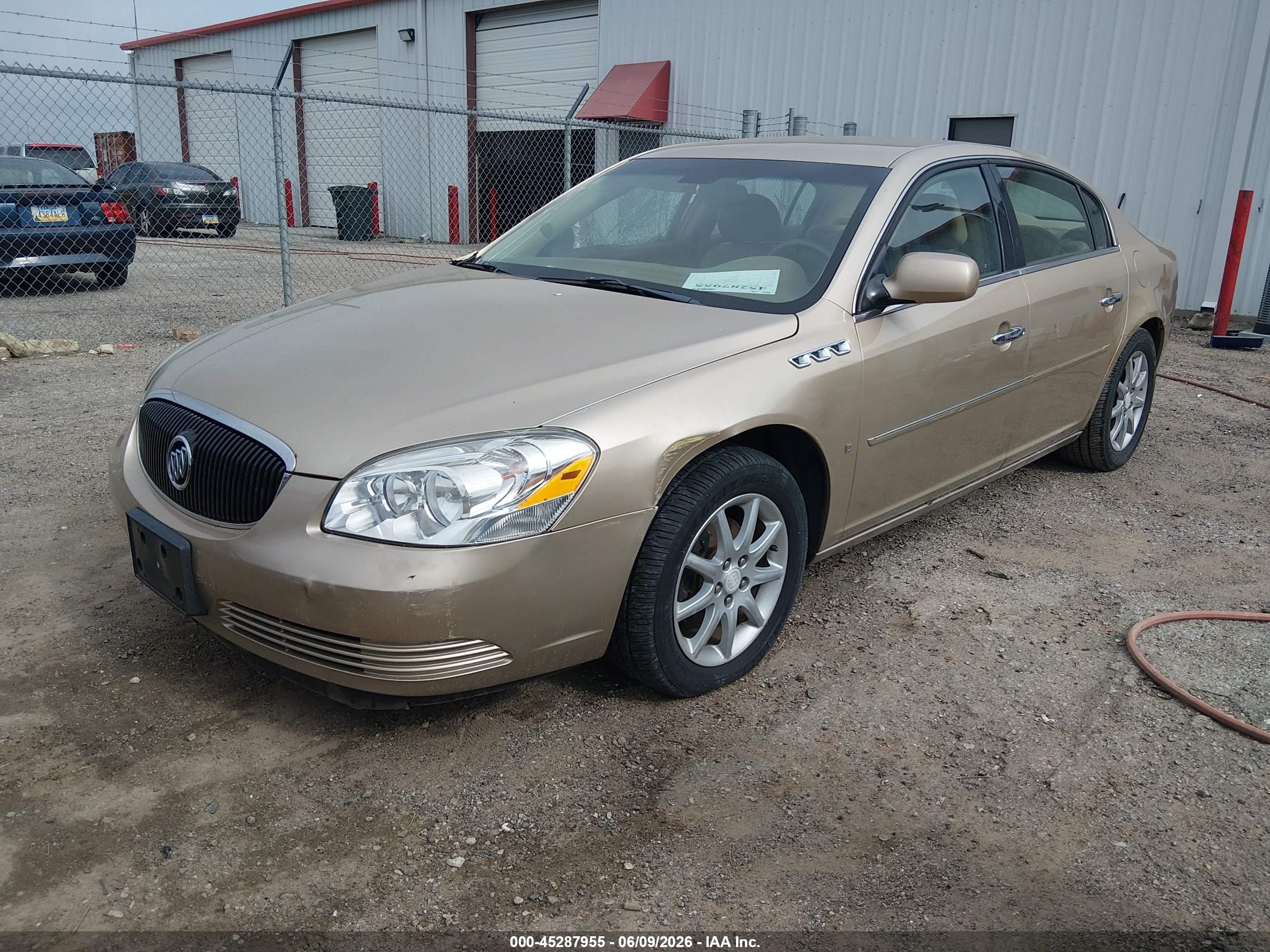 2006 Buick Lucerne Cxl Beige vin: 1G4HD57276U177508