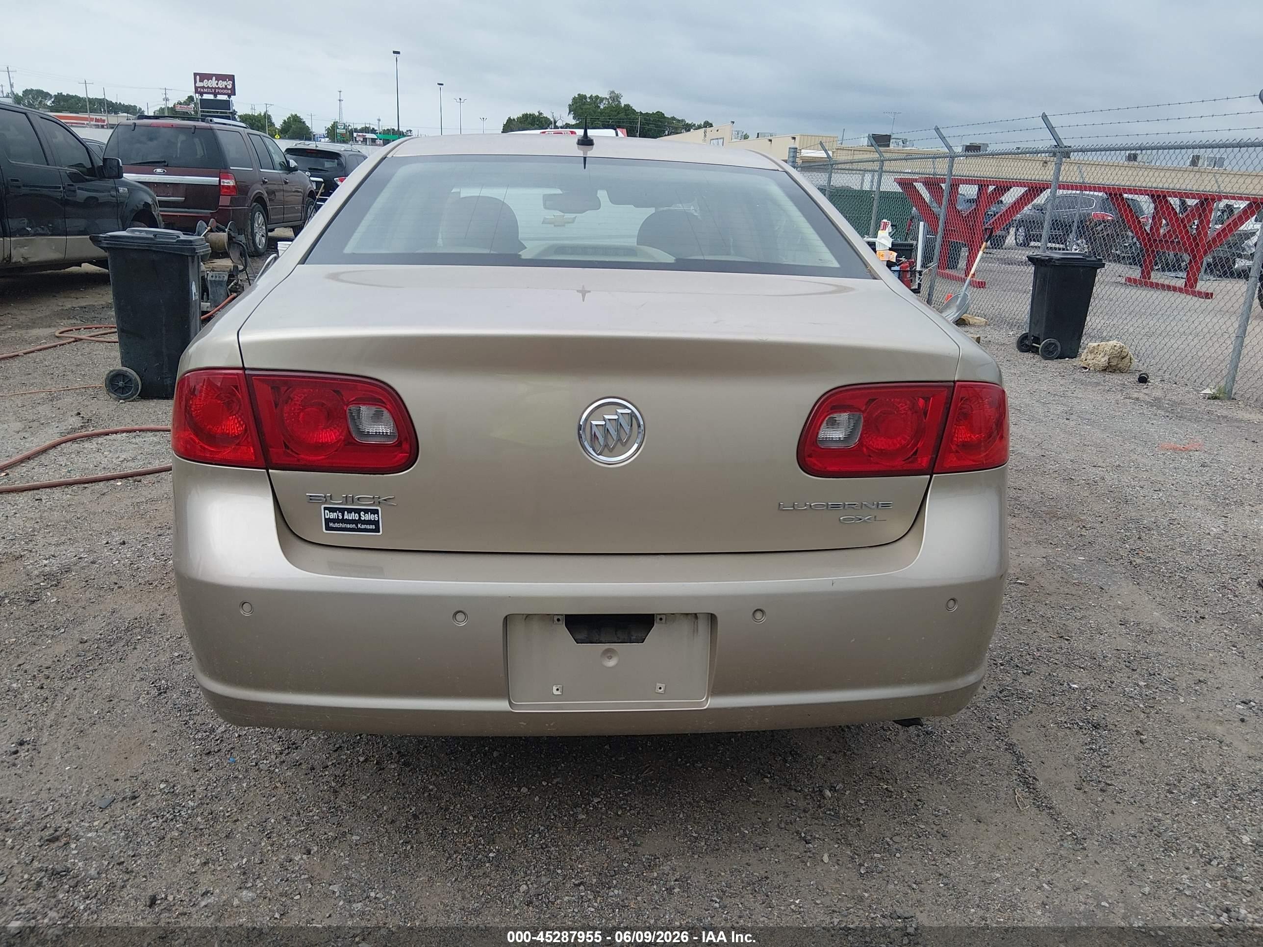 2006 Buick Lucerne Cxl Beige vin: 1G4HD57276U177508