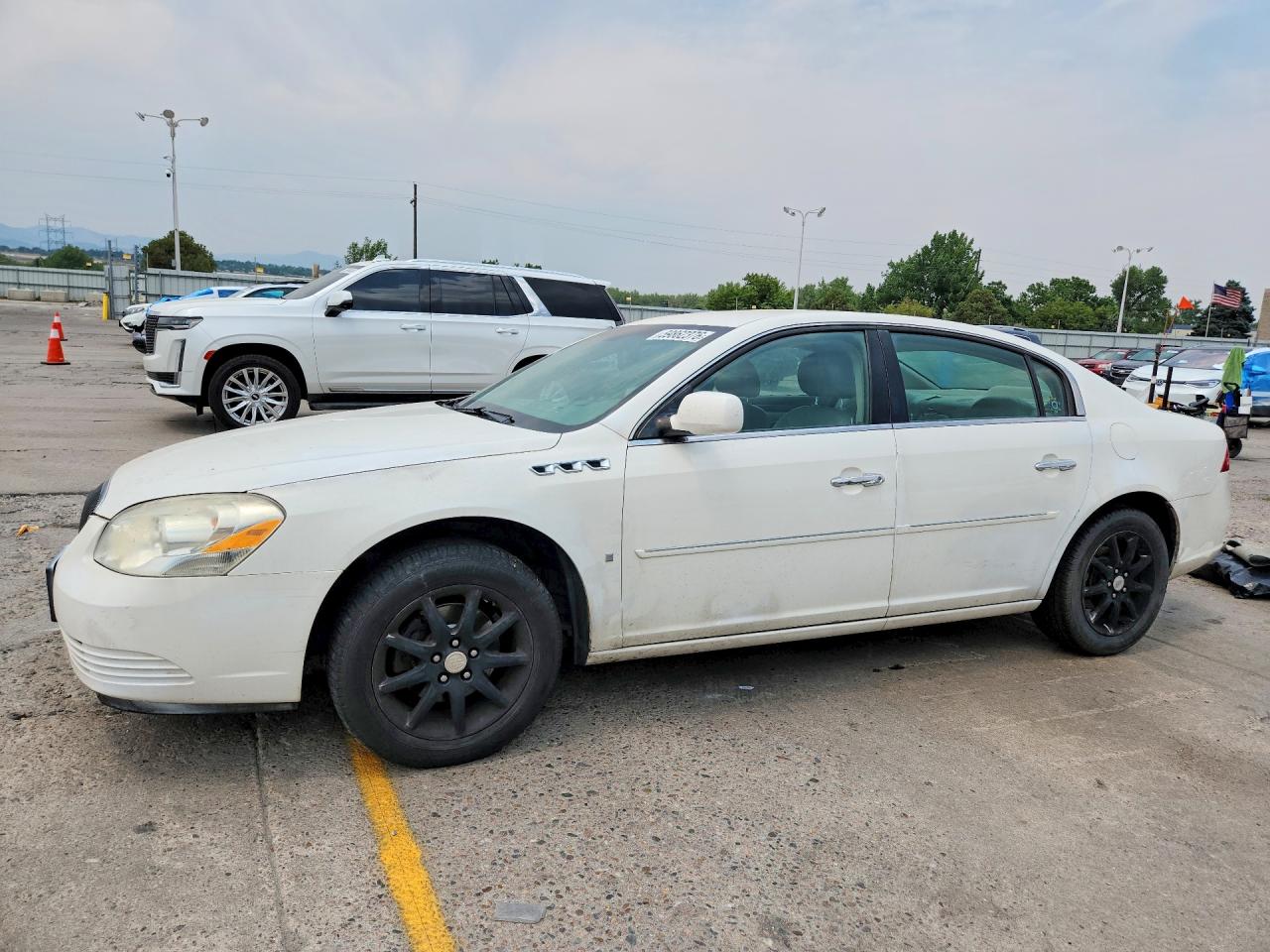 2006 Buick Lucerne Cxl Белый vin: 1G4HD57276U186600