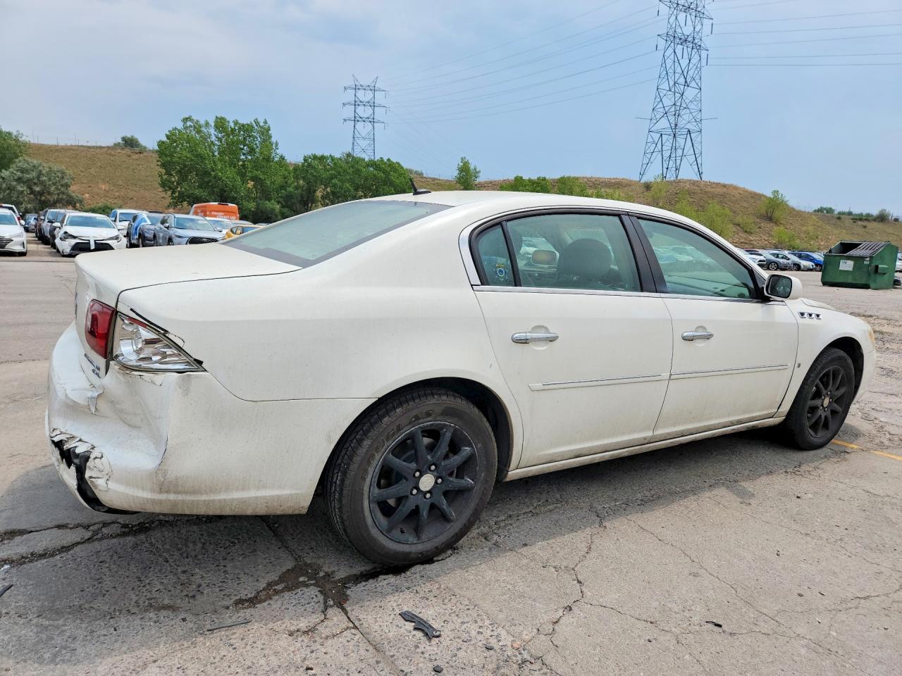 2006 Buick Lucerne Cxl Белый vin: 1G4HD57276U186600