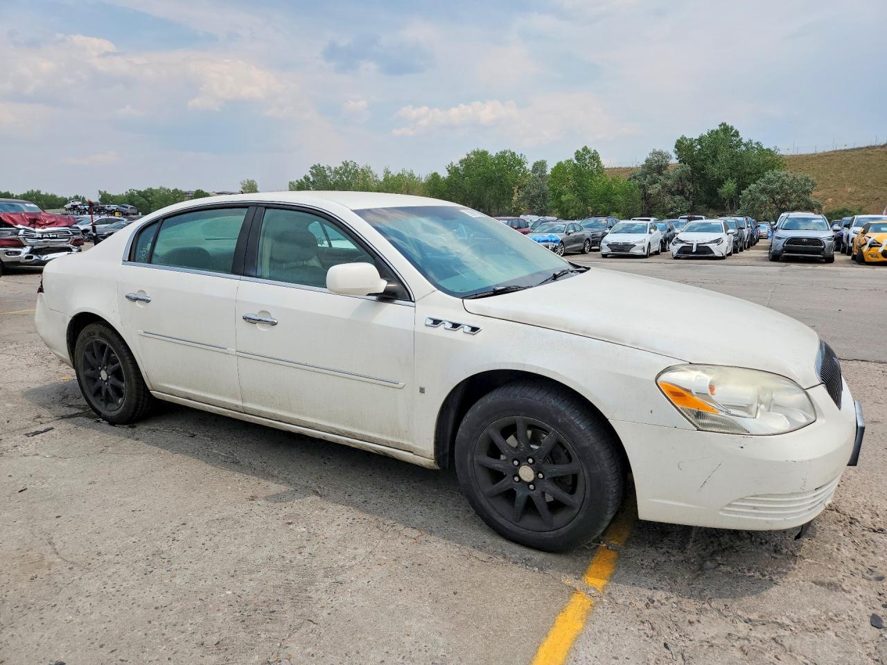 2006 Buick Lucerne Cxl Белый vin: 1G4HD57276U186600