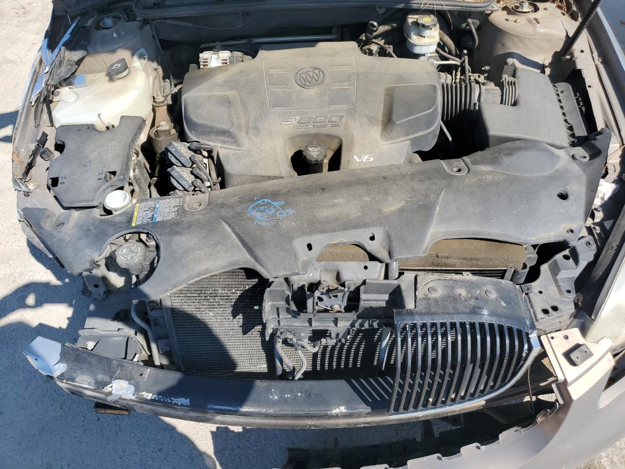 2006 Buick Lucerne Cxl Tan vin: 1G4HD57276U209552