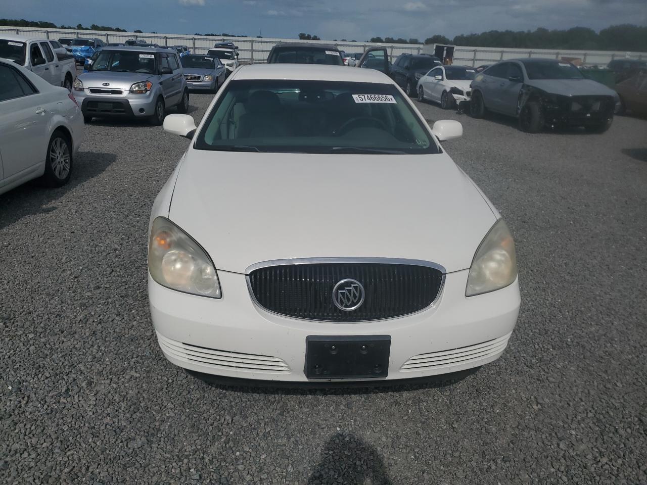 2006 Buick Lucerne Cxl White vin: 1G4HD57276U229431