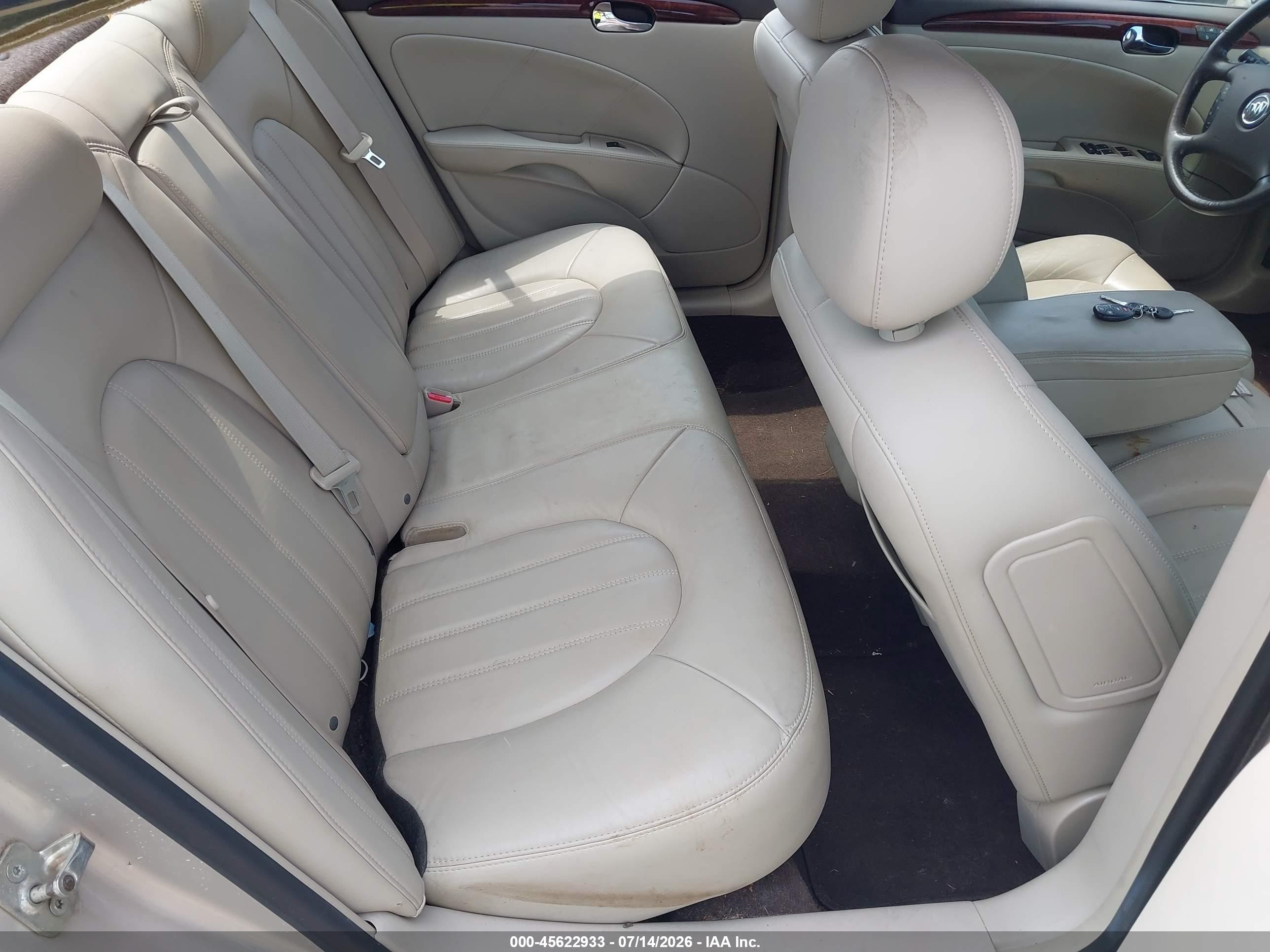 2007 Buick Lucerne Cxl Gold vin: 1G4HD57277U184427