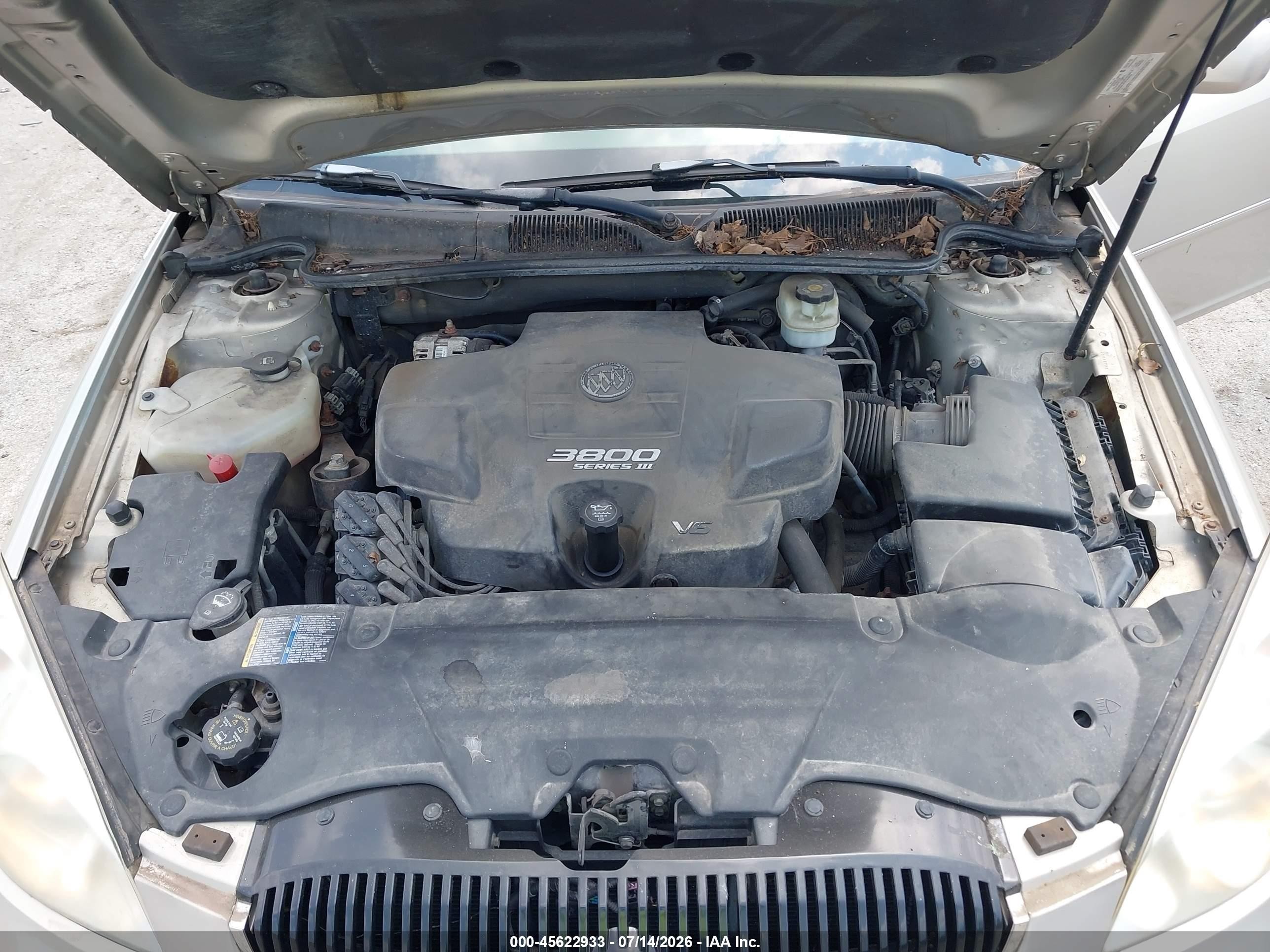 2007 Buick Lucerne Cxl Gold vin: 1G4HD57277U184427