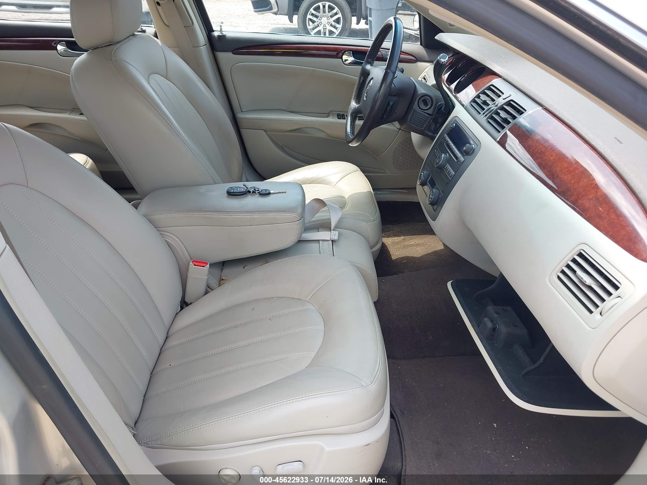 2007 Buick Lucerne Cxl Gold vin: 1G4HD57277U184427