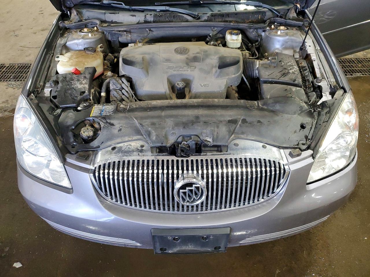 2007 Buick Lucerne Cxl Gray vin: 1G4HD57277U198358