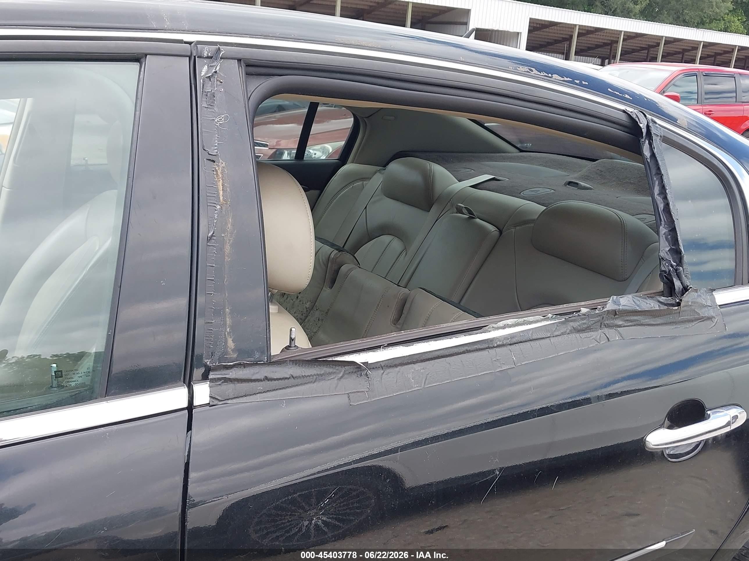 2007 Buick Lucerne Cxl Black vin: 1G4HD57277U203994