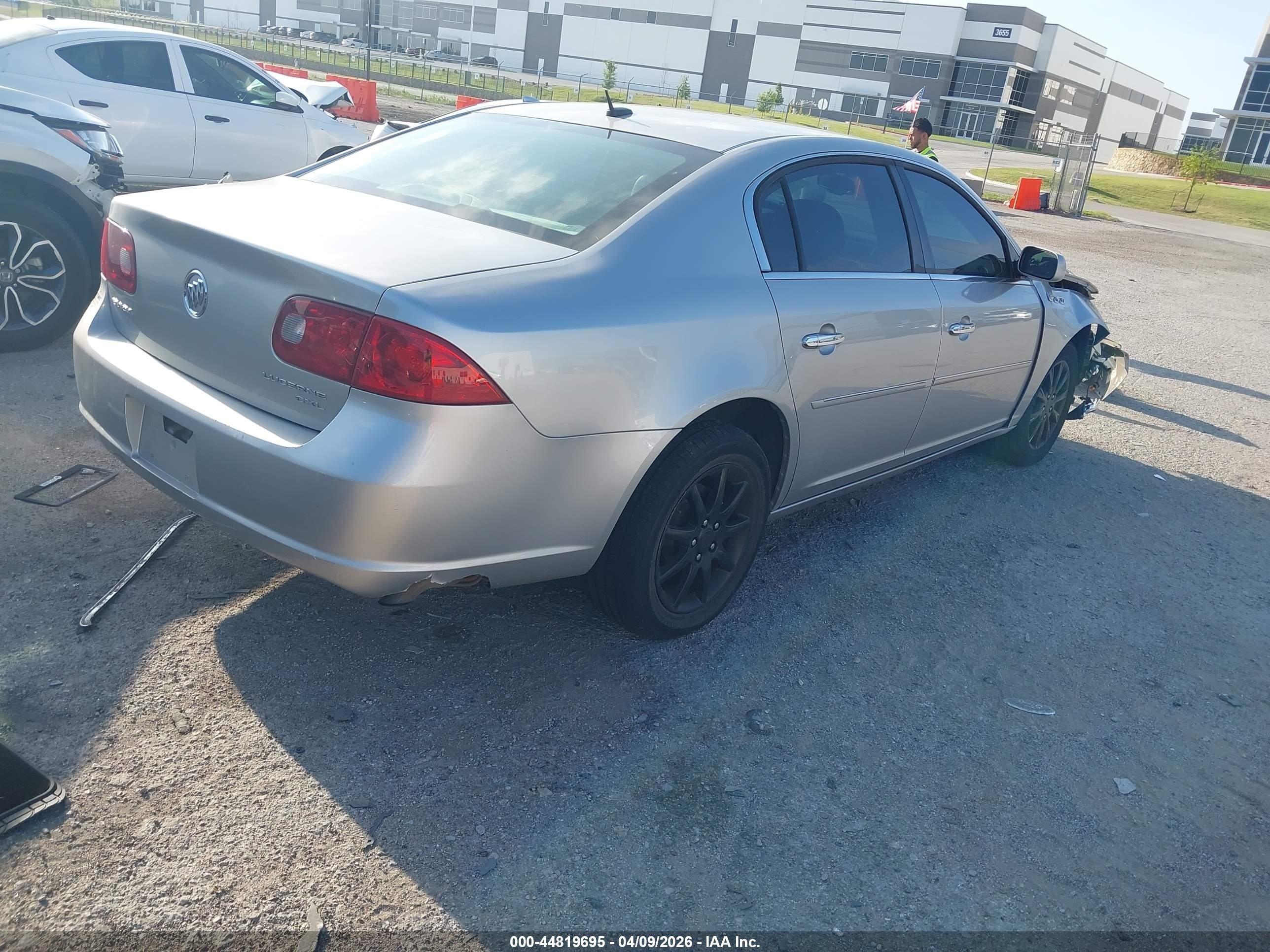 2007 Buick Lucerne Cxl Silver vin: 1G4HD57277U229320