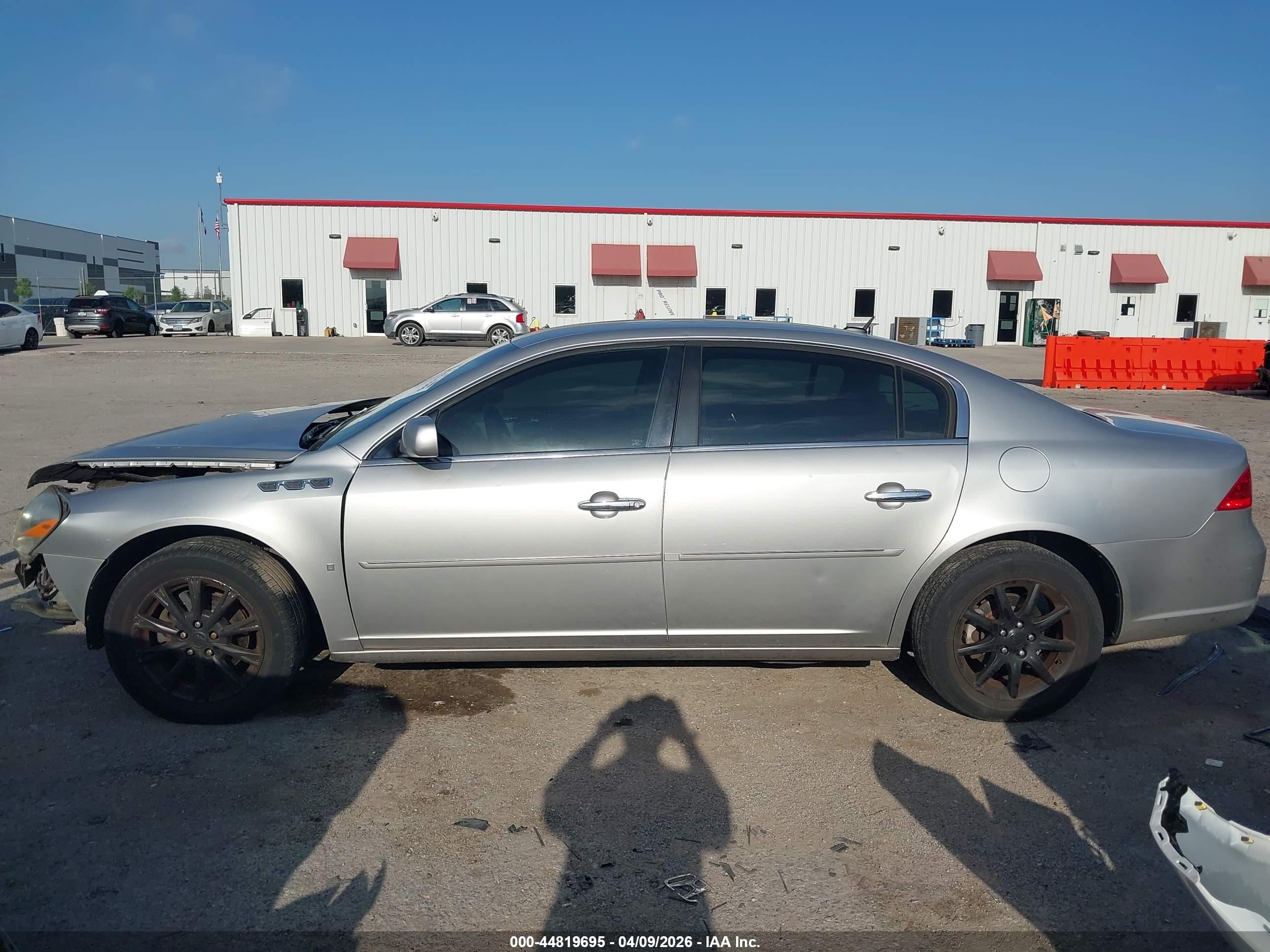 2007 Buick Lucerne Cxl Silver vin: 1G4HD57277U229320