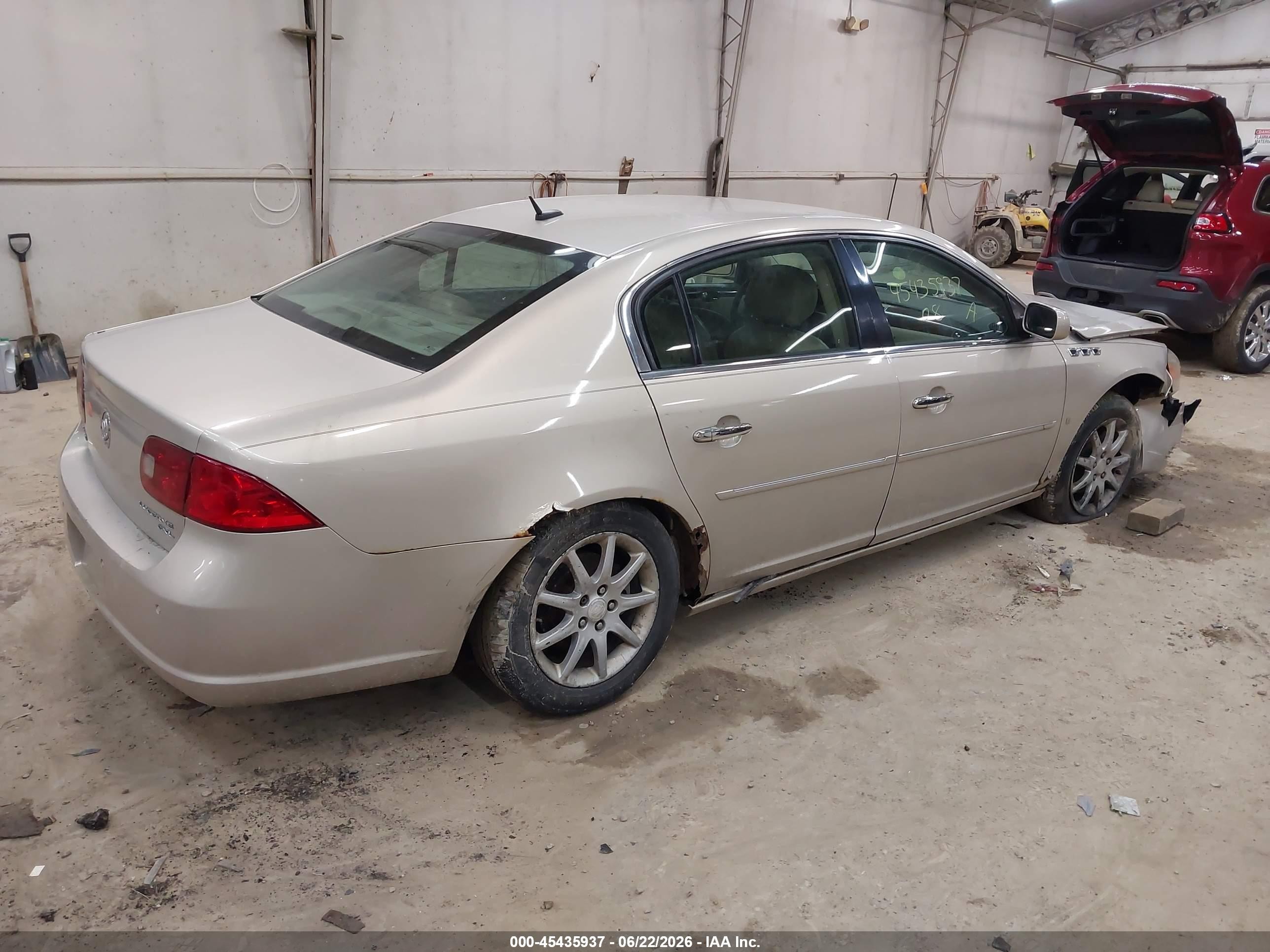 2008 Buick Lucerne Cxl Beige vin: 1G4HD57278U100138
