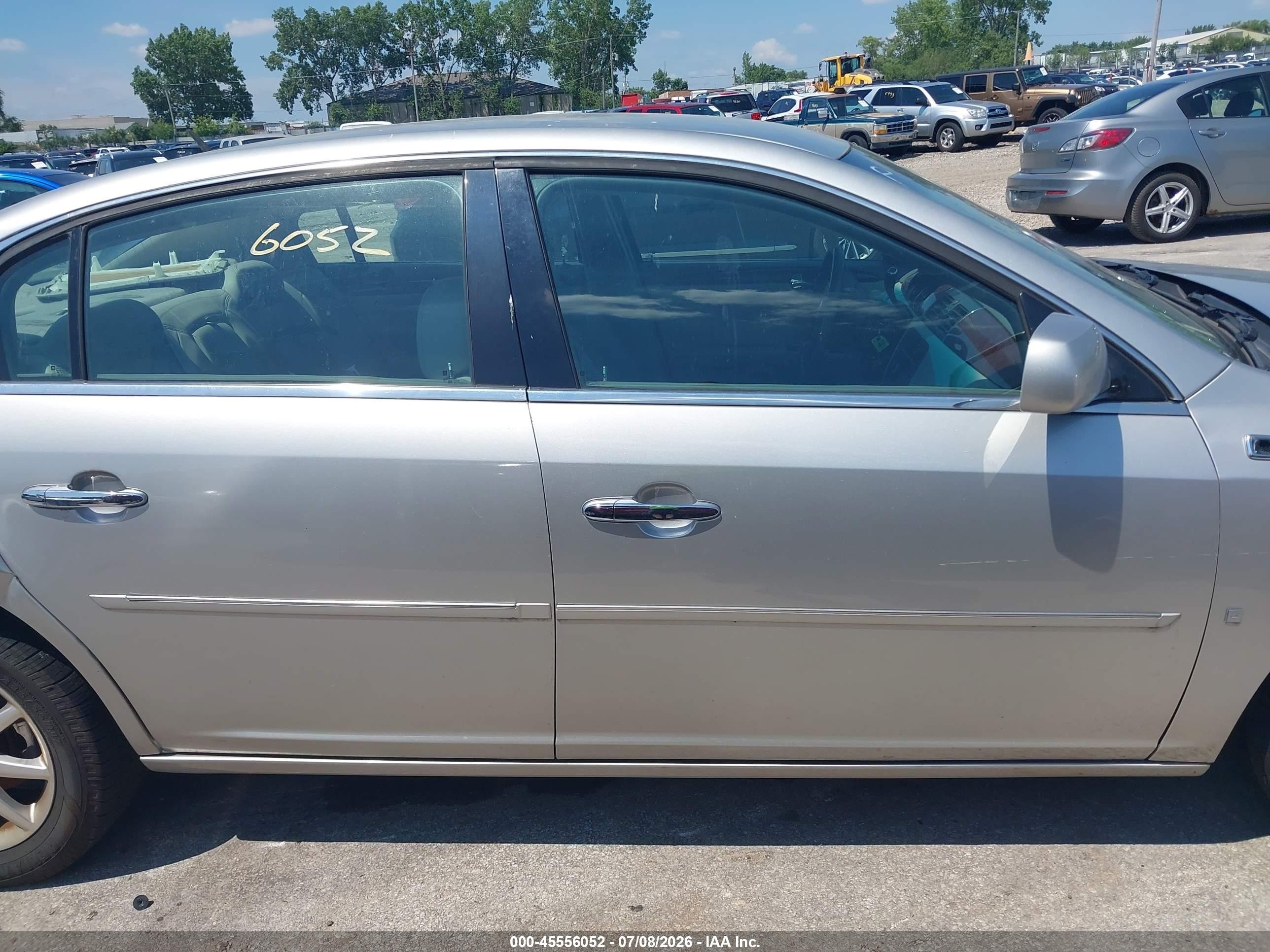 2008 Buick Lucerne Cxl Silver vin: 1G4HD57278U124441