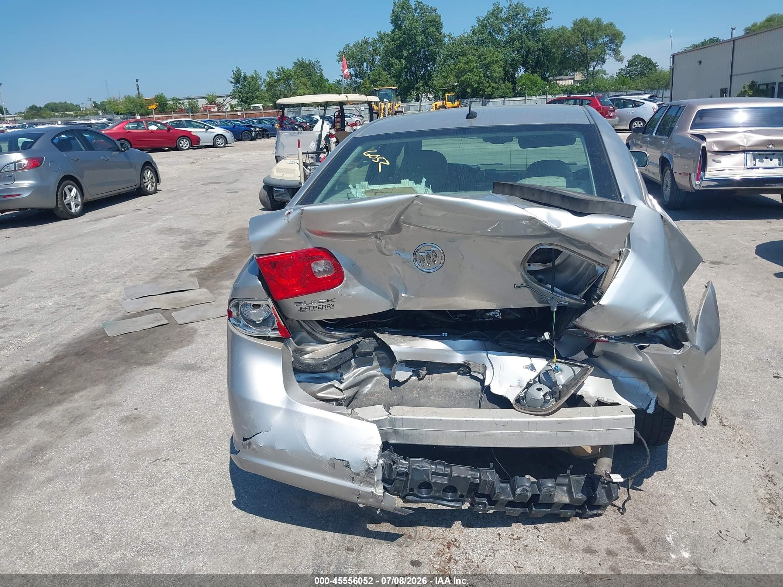 2008 Buick Lucerne Cxl Silver vin: 1G4HD57278U124441