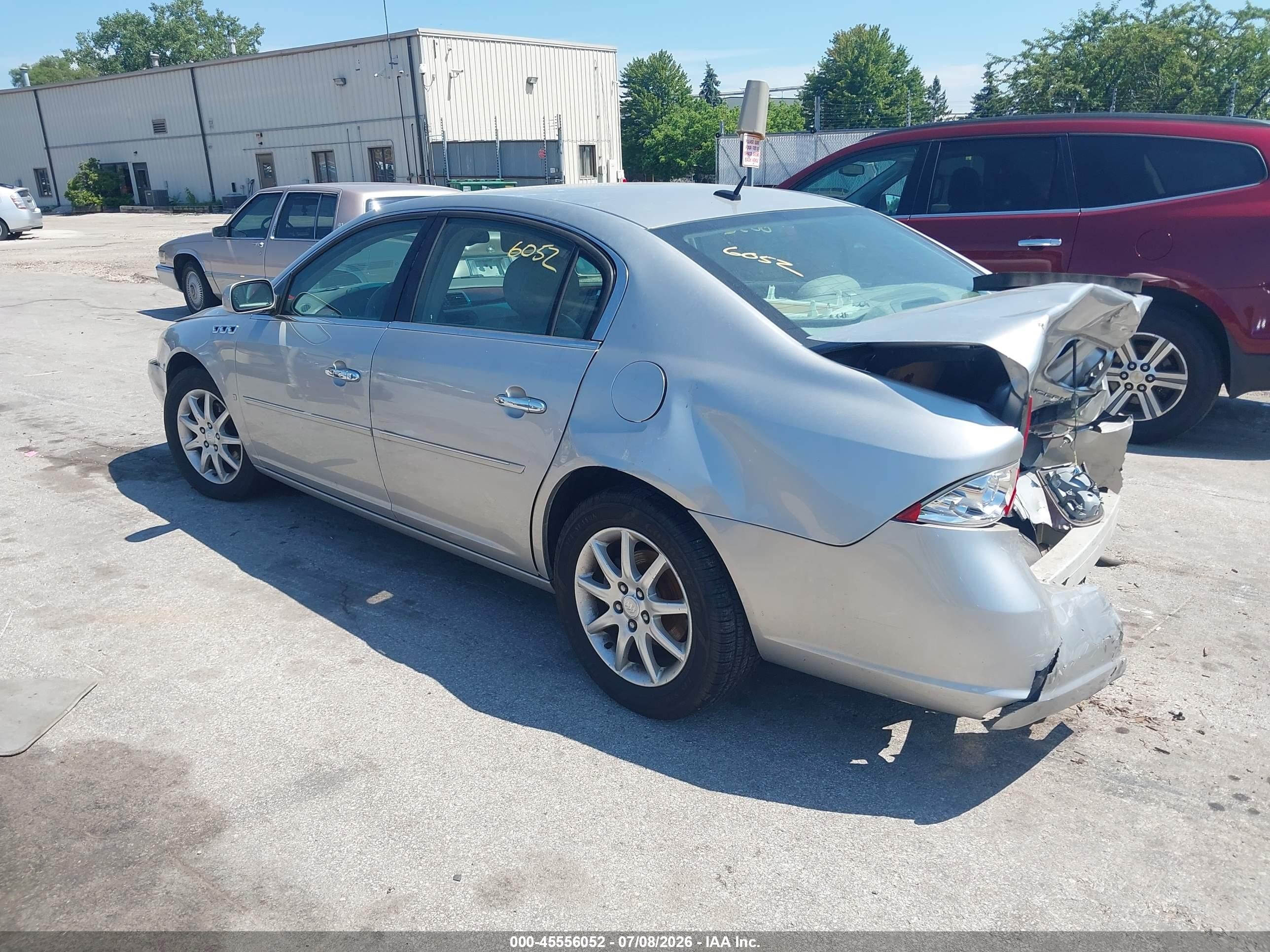 2008 Buick Lucerne Cxl Silver vin: 1G4HD57278U124441