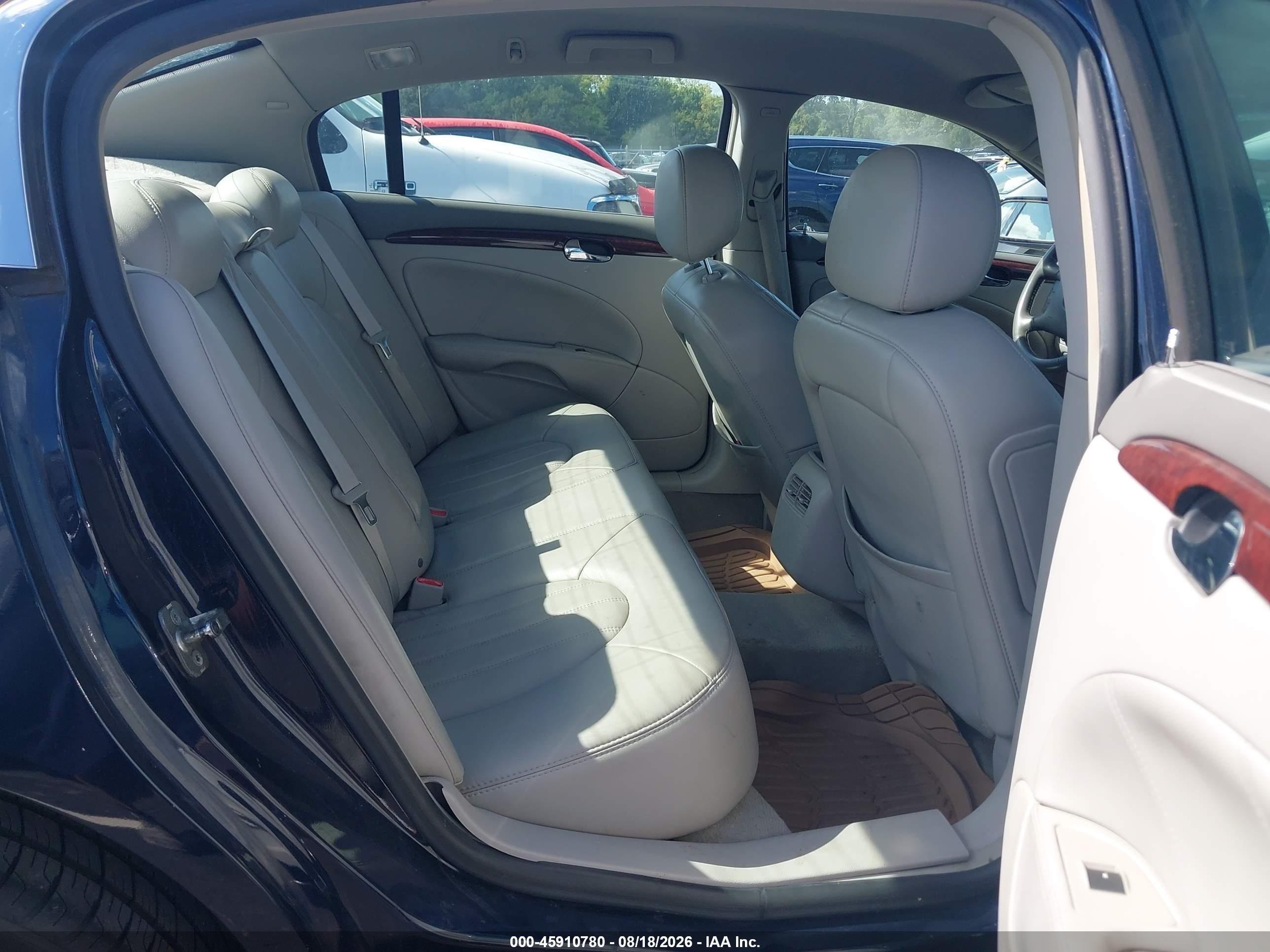 2008 Buick Lucerne Cxl Blue vin: 1G4HD57278U183747