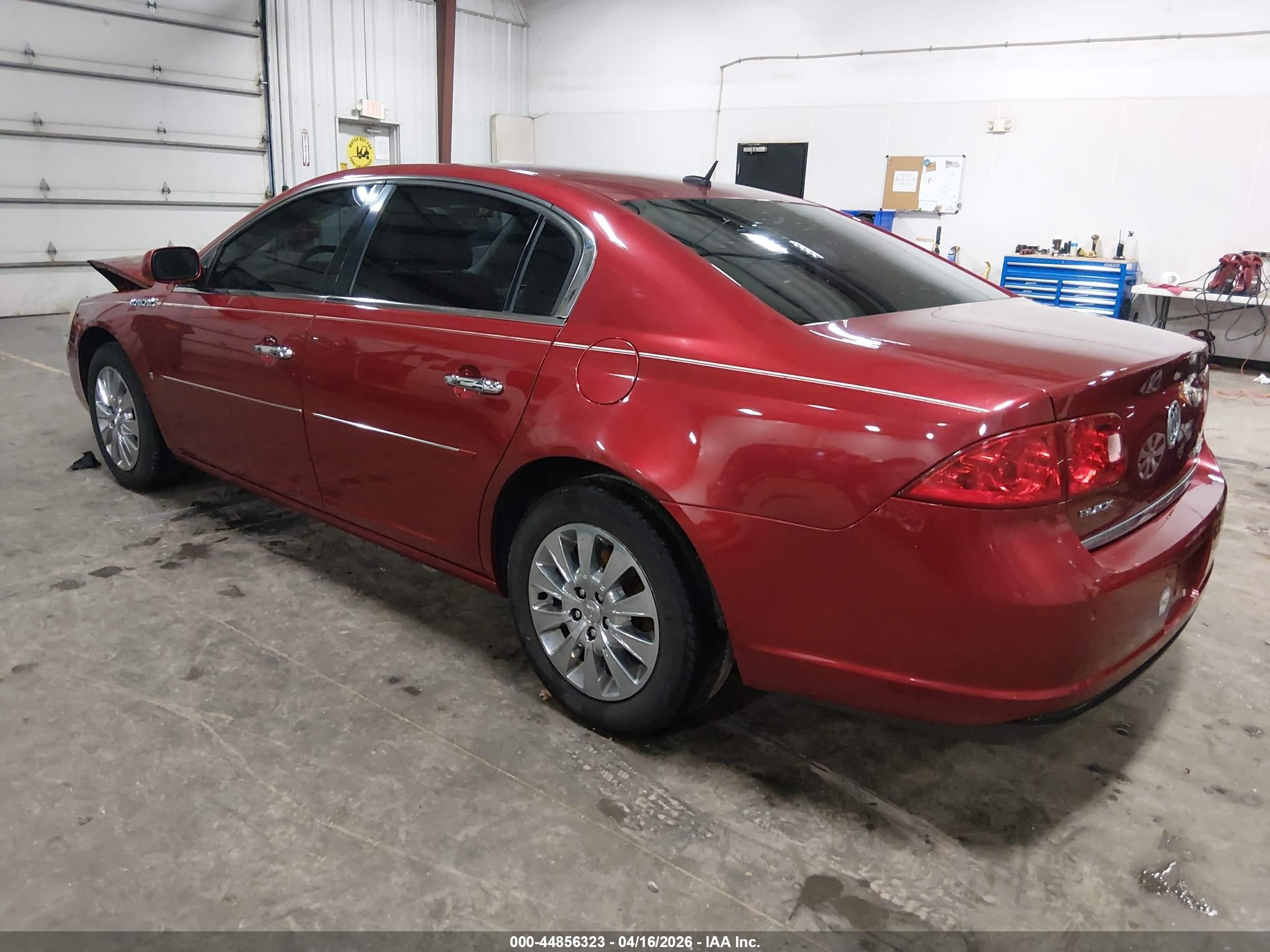 2008 Buick Lucerne Cxl Maroon vin: 1G4HD57278U188026