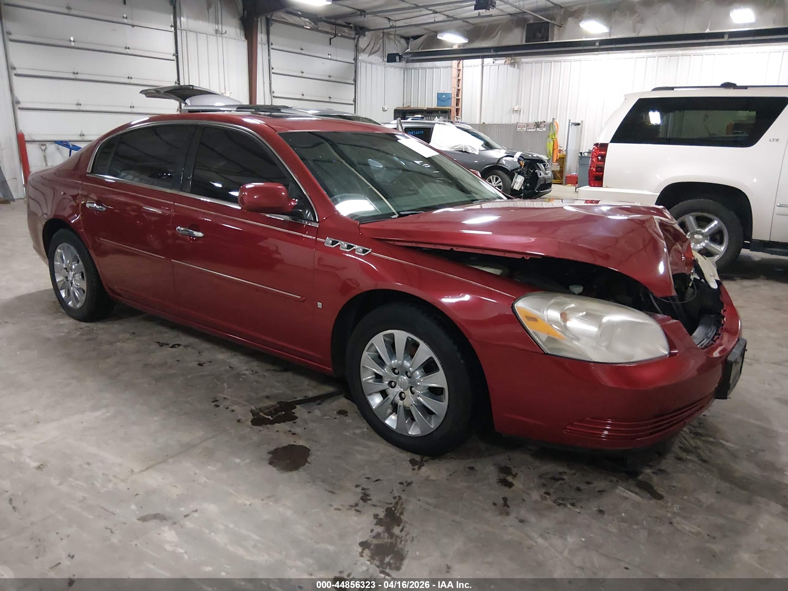 2008 Buick Lucerne Cxl Maroon vin: 1G4HD57278U188026