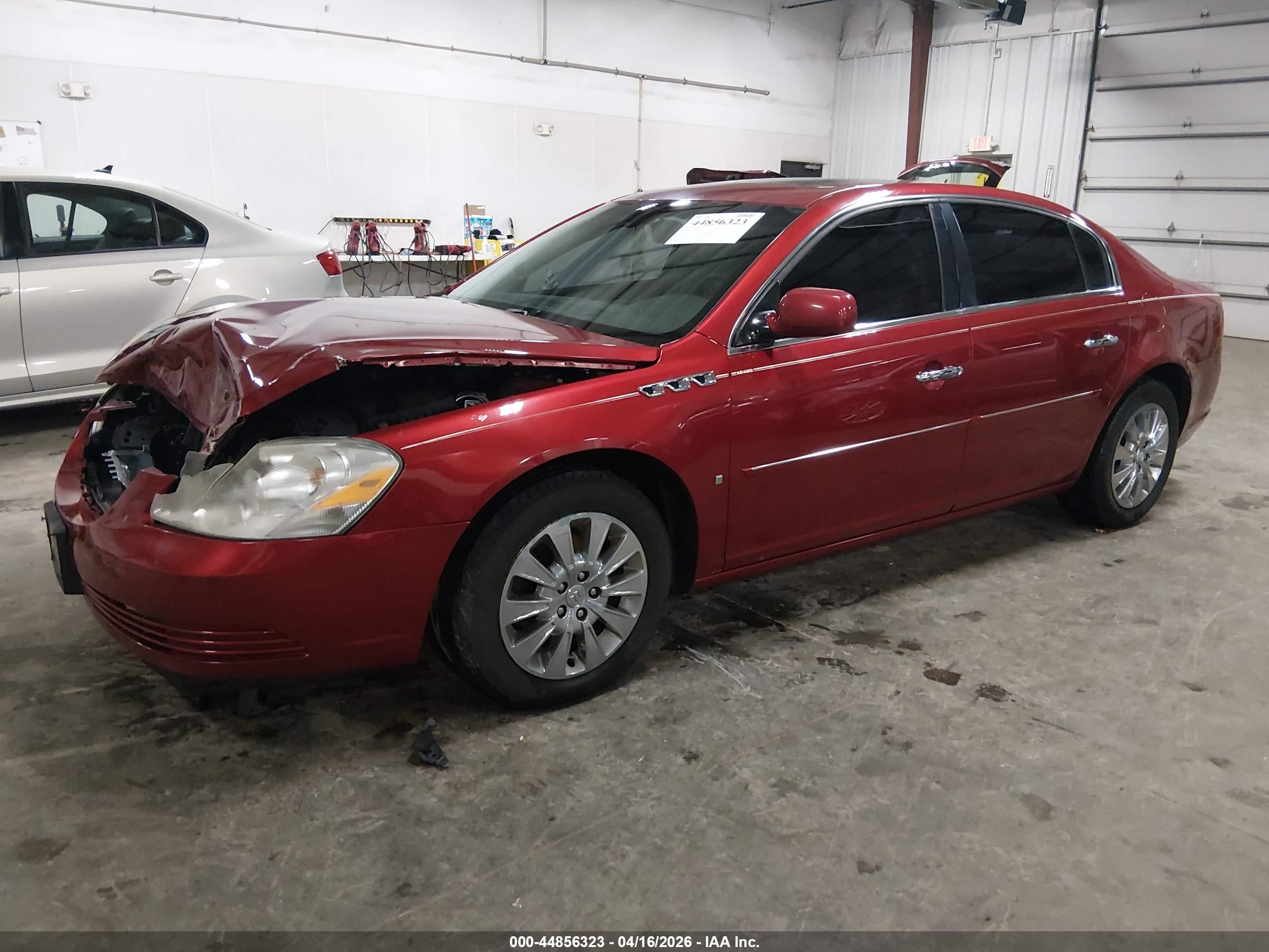 2008 Buick Lucerne Cxl Maroon vin: 1G4HD57278U188026