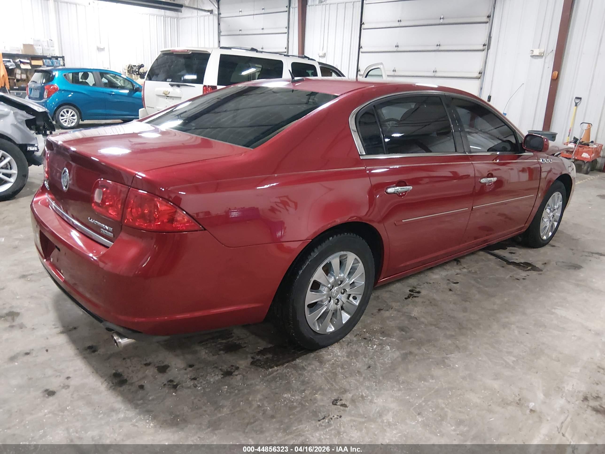 2008 Buick Lucerne Cxl Maroon vin: 1G4HD57278U188026